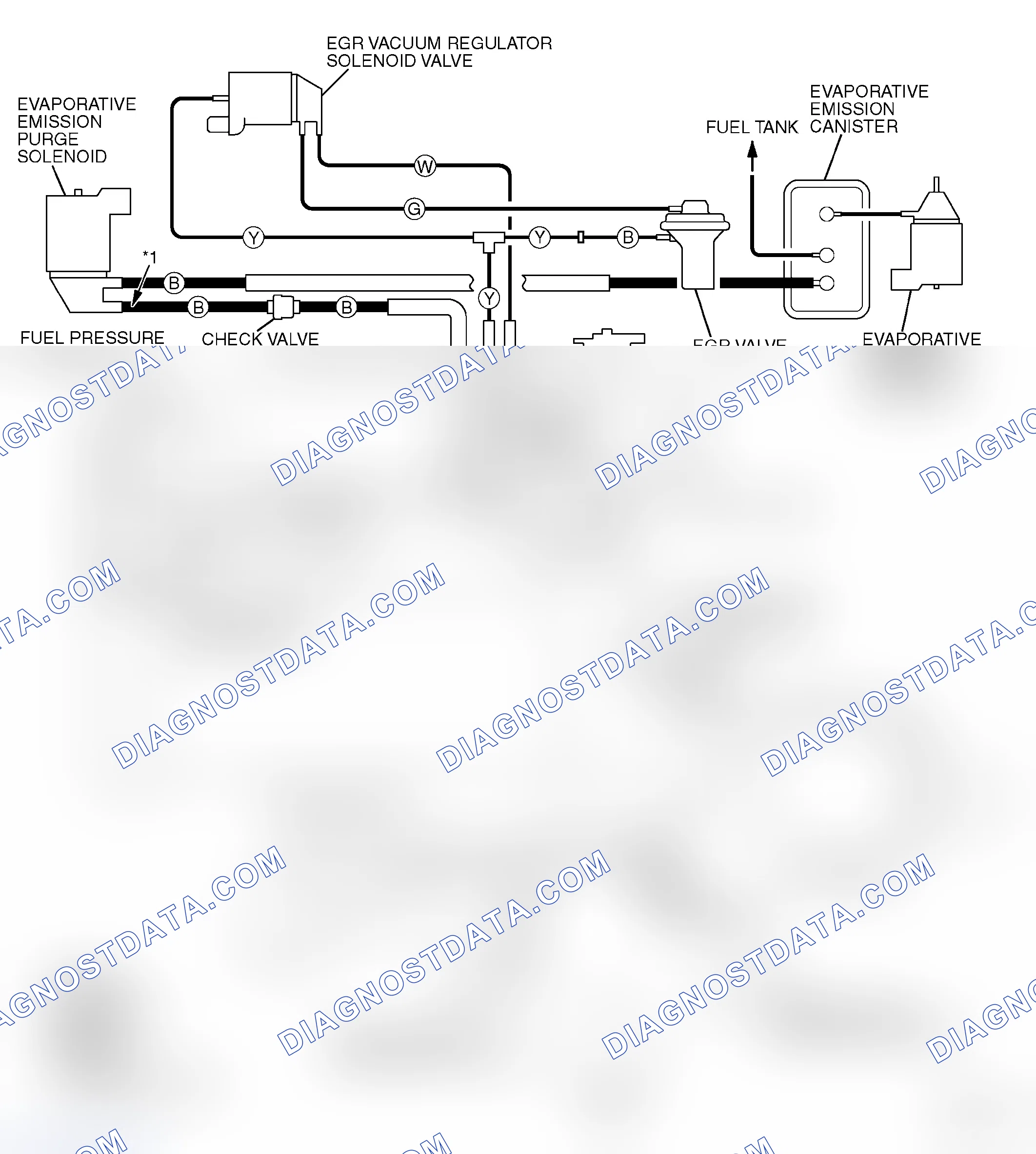 Scheme 43: VACUUM HOSE ROUTING