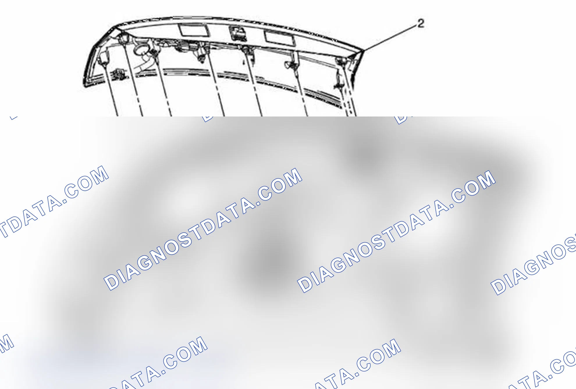 Scheme 10: Liftgate Center Applique Replacement (Encore)