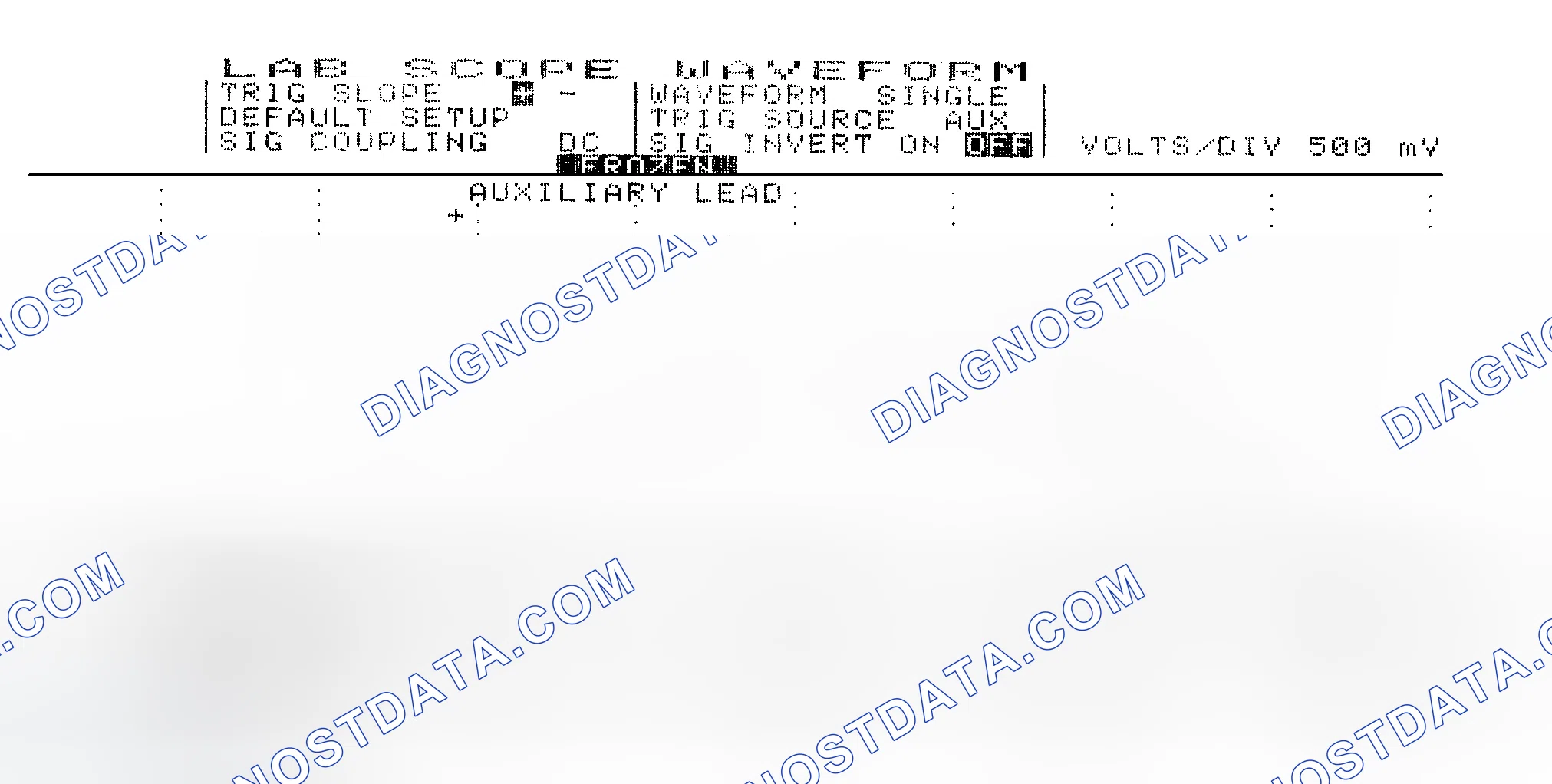 Scheme 14: Single Injector w/Excessive Current Flow - Current Pattern