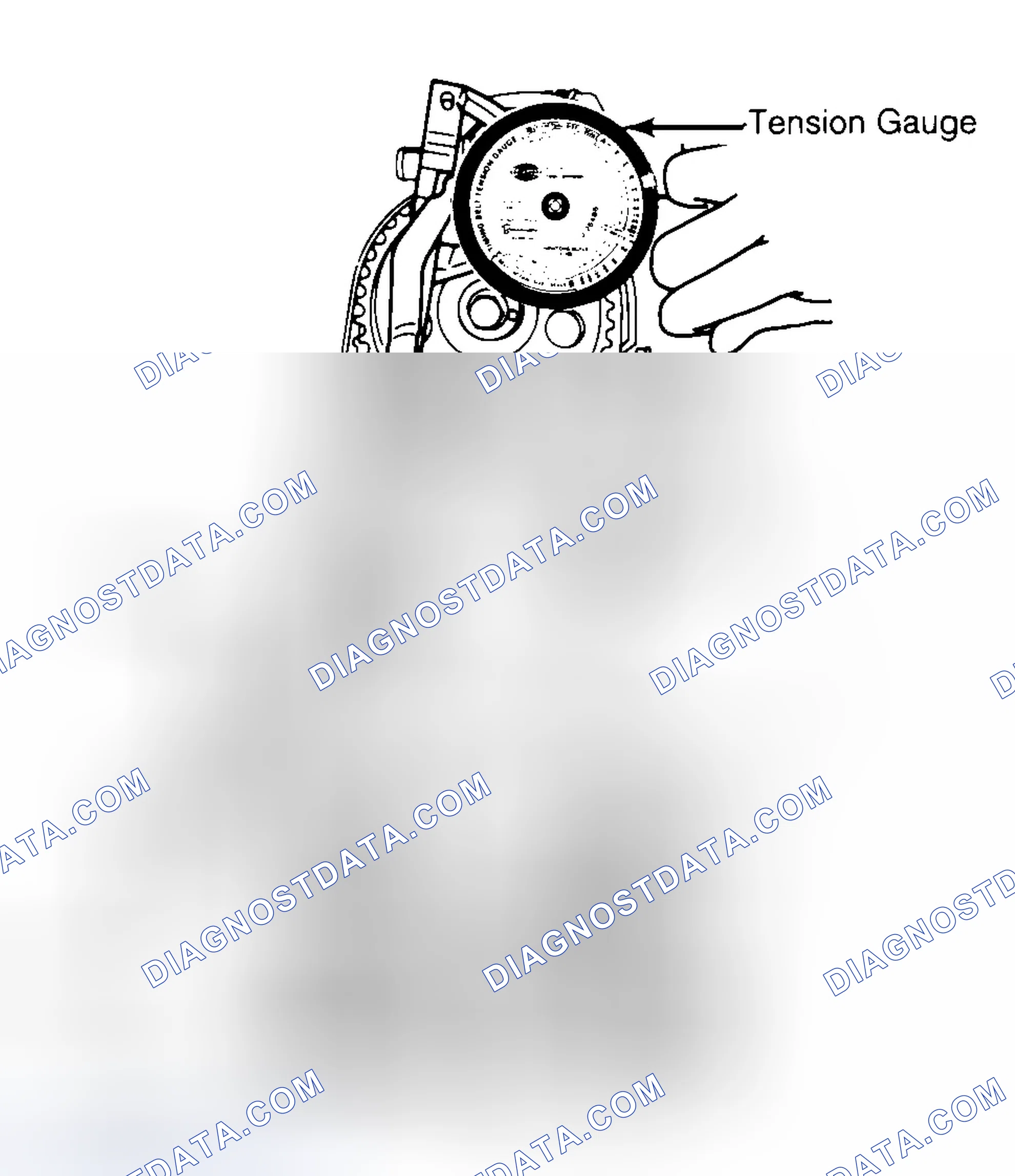 Scheme 3: Adjusting Typical Timing Belt Tension