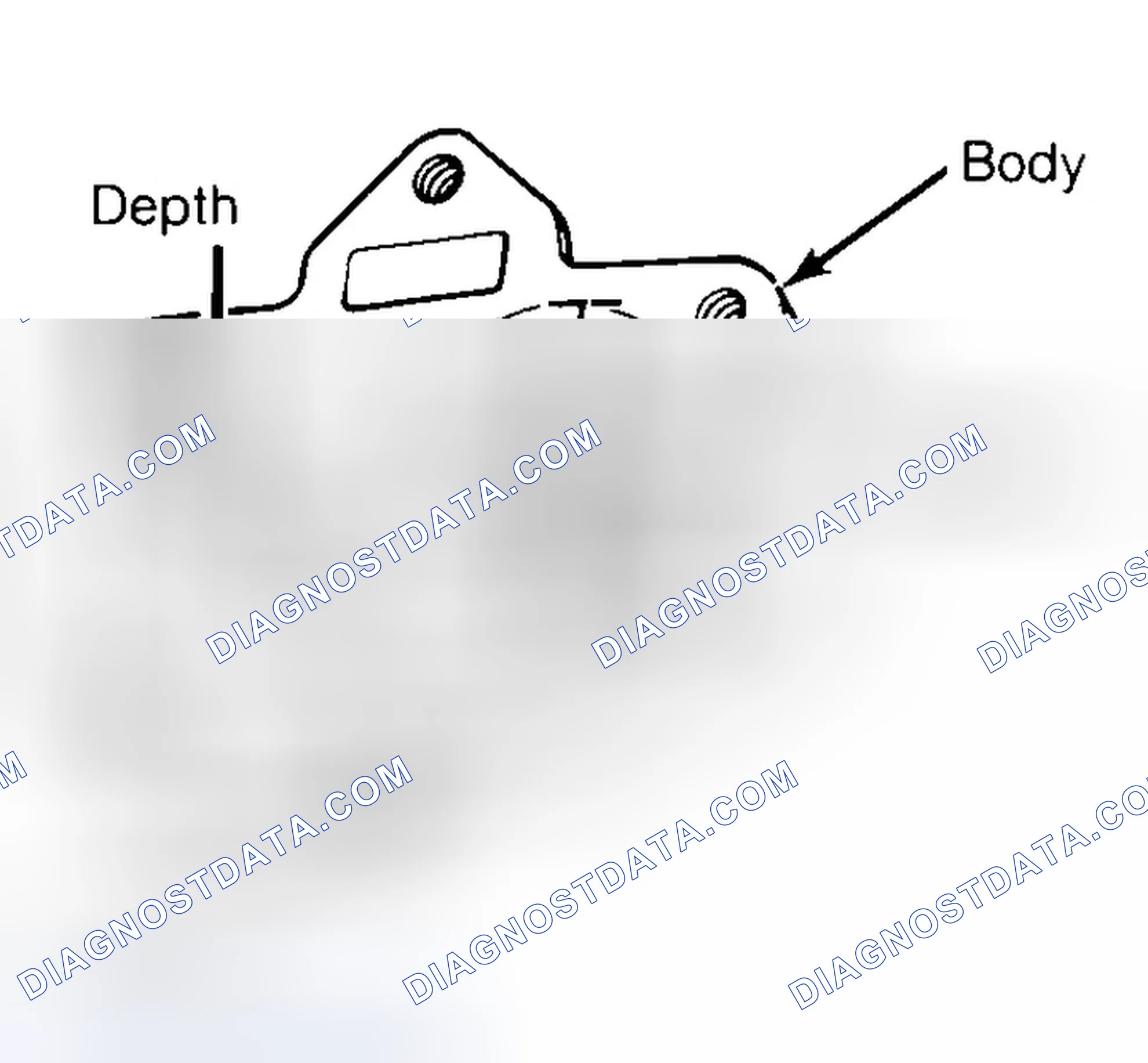 Scheme 35: Measuring Oil Pump Gear Cavity