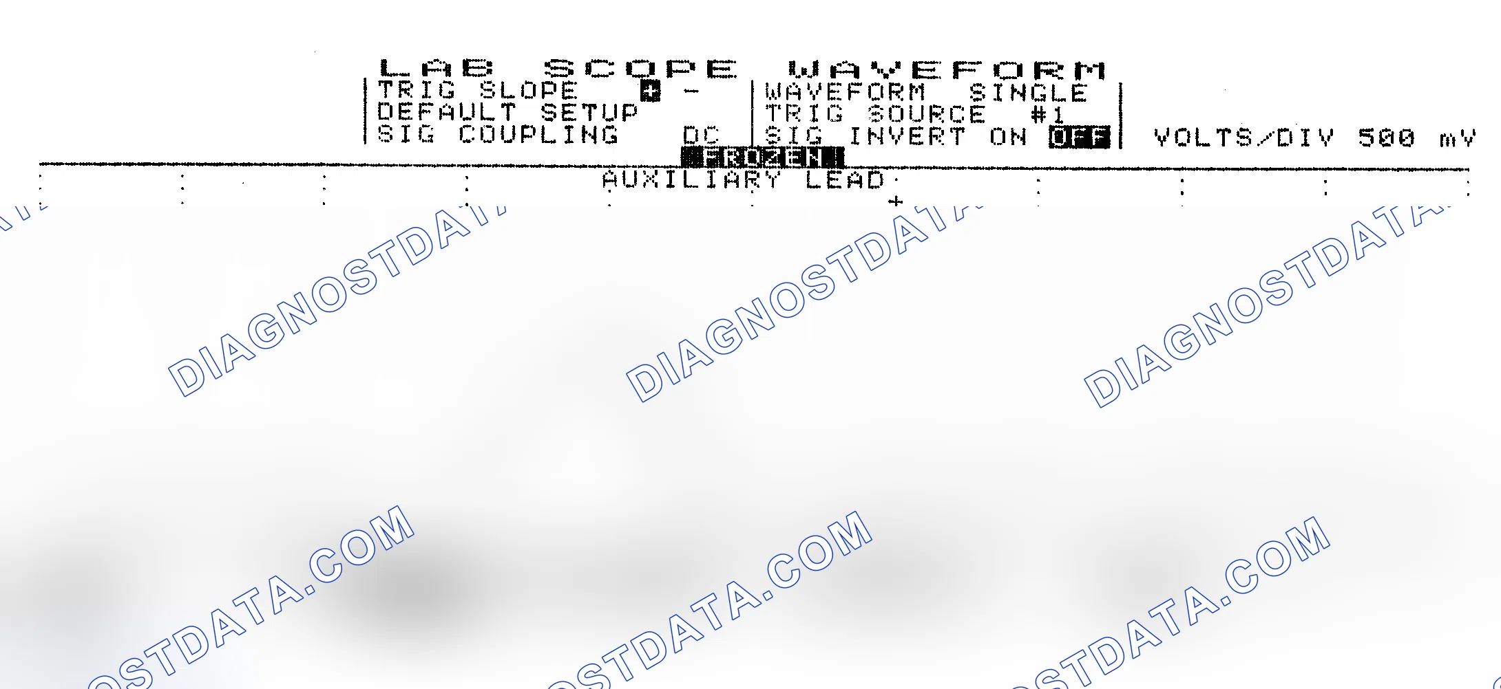 Scheme 10: Single Injector w/Excessive Current Flow - Current Pattern