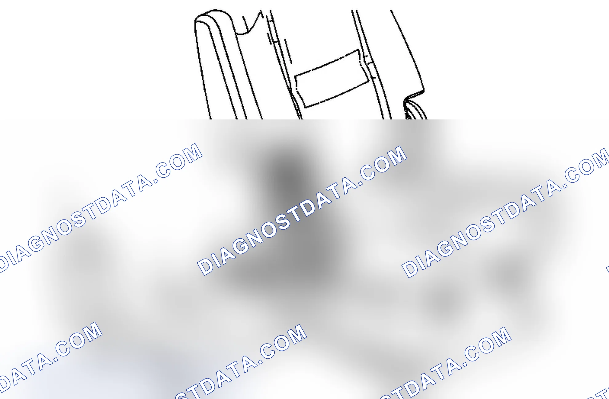 Scheme 6: Rear Seat Buckle Side Belt Replacement (Bucket)