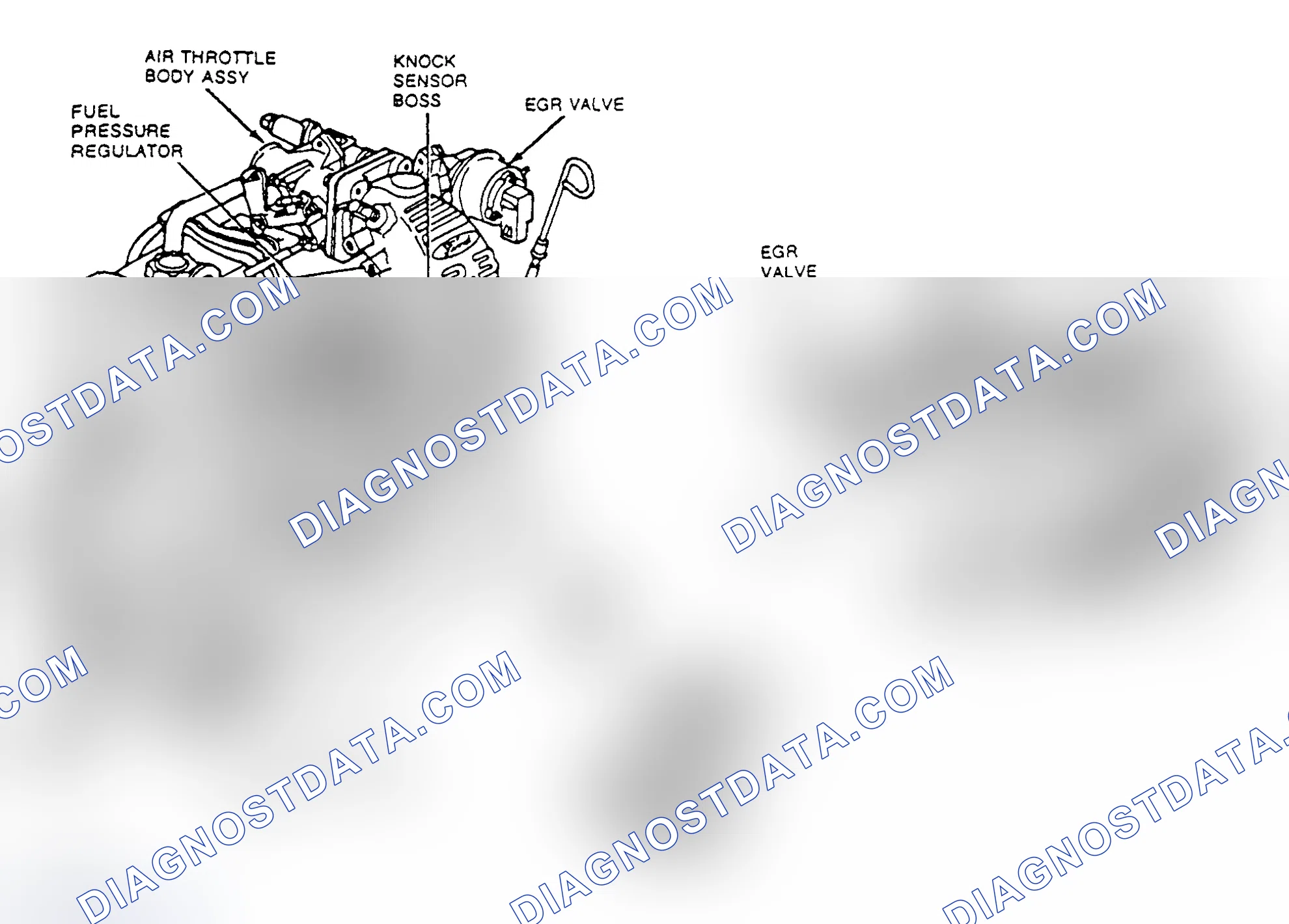 Scheme 5: 2.3L RWD SPARK PLUG WIRE ROUTING