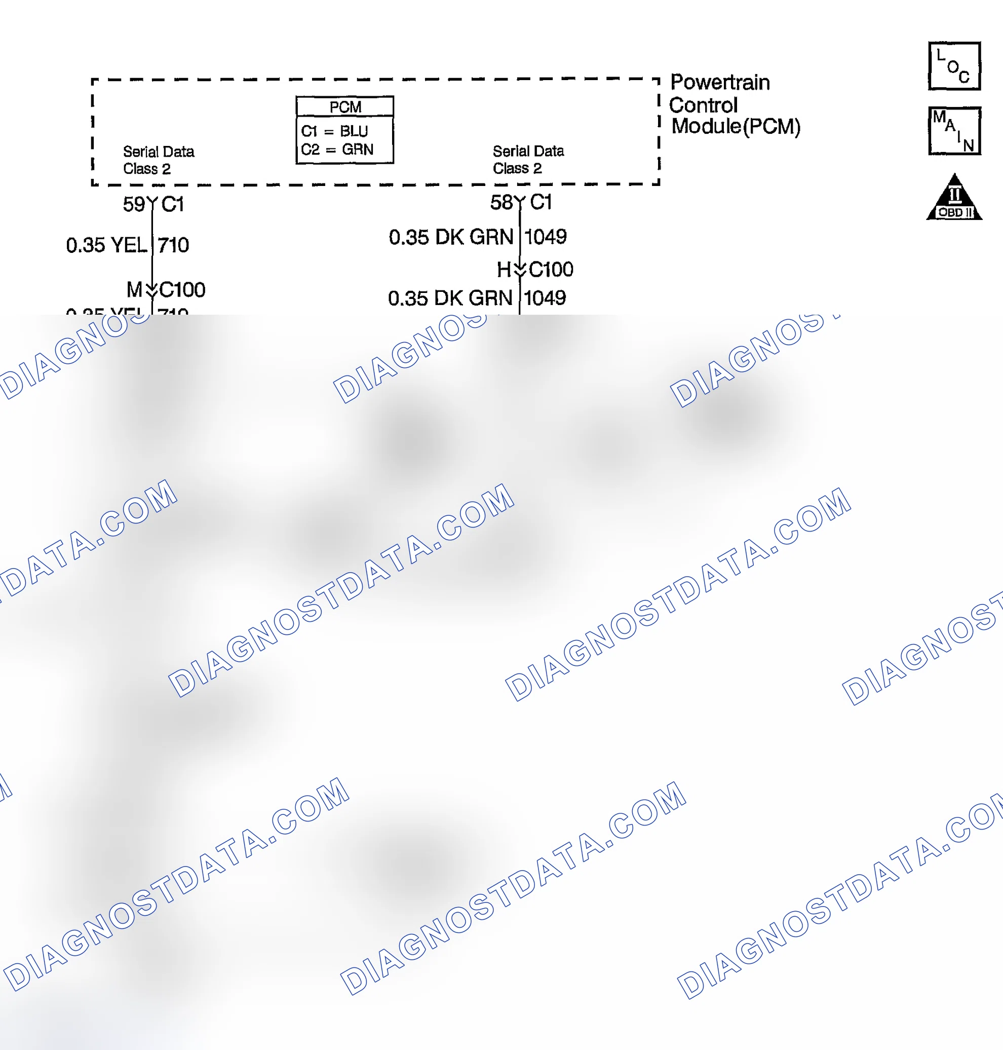 Scheme 416: Tow/Haul Switch/Indicator Always On or Inoperative