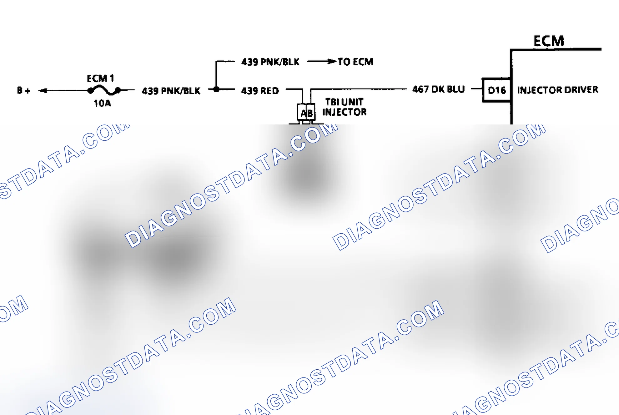 Scheme 1: HEI Ignition & Injector Circuits (2.5L)