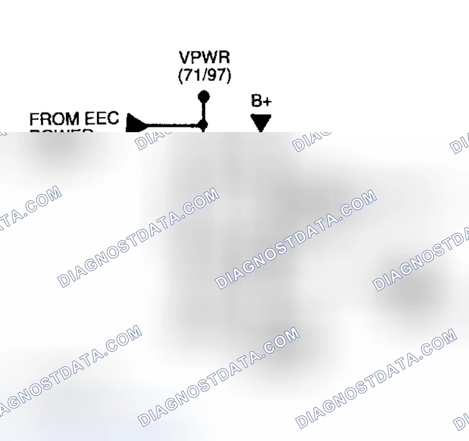 Scheme 247: Typical Fuel Pump Relay Schematic