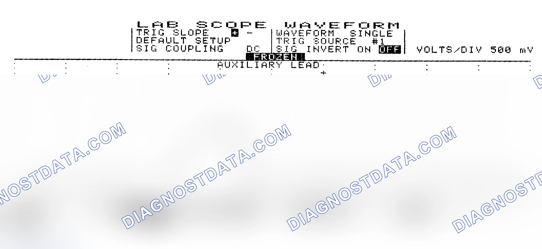 Scheme 10: Single Injector w/Excessive Current Flow - Current Pattern