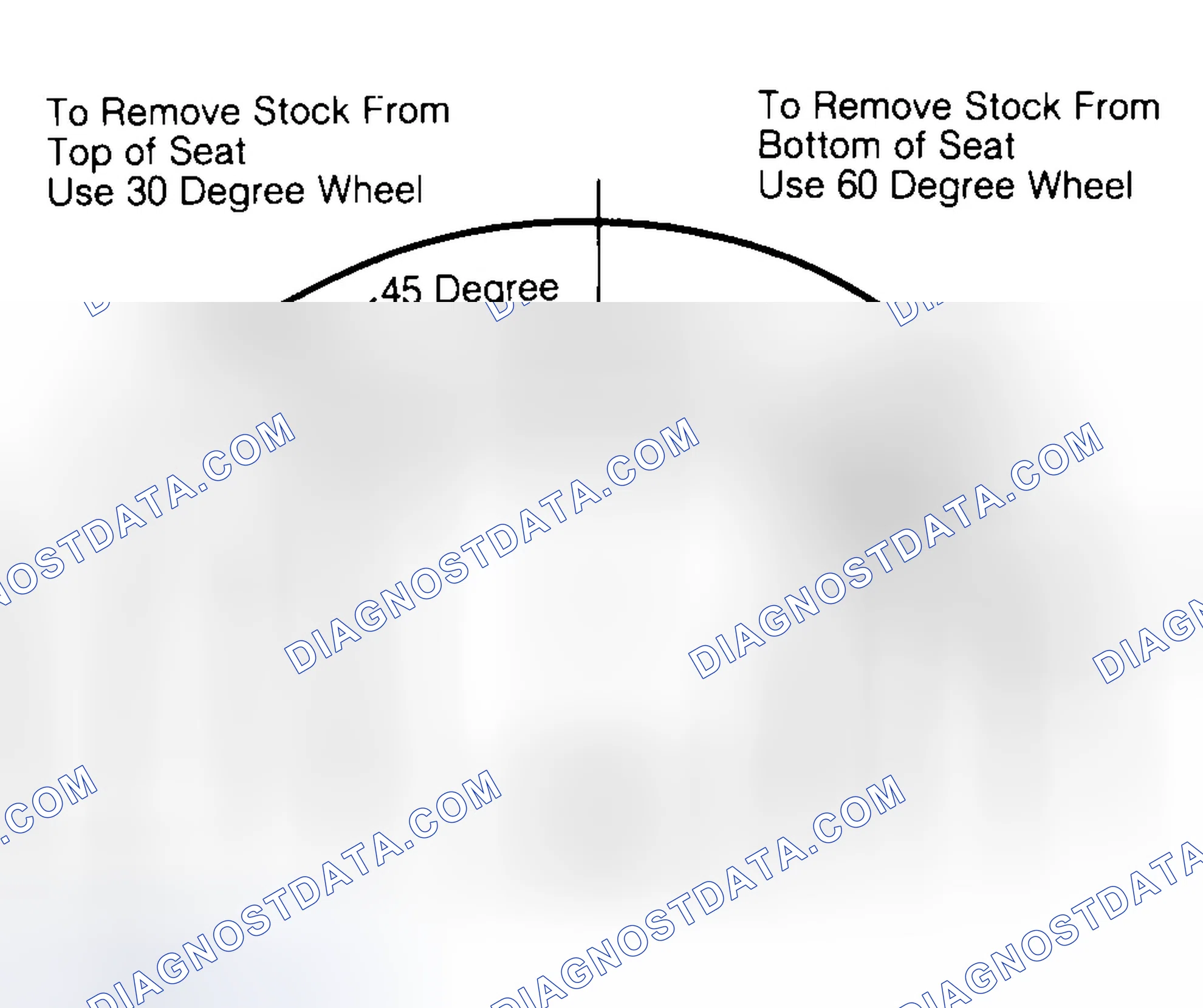 Scheme 19: Adjusting Valve Seat Width