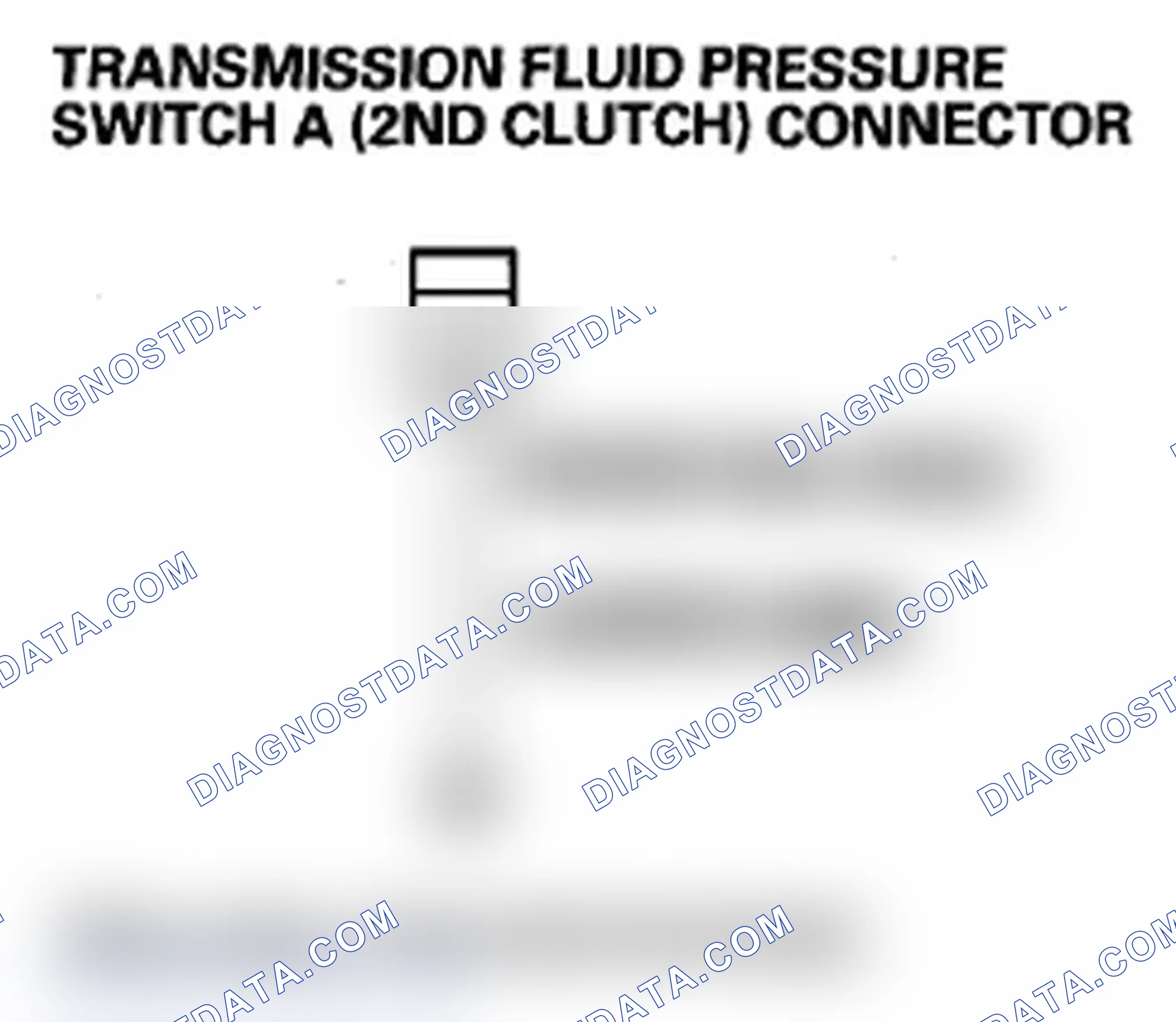 Scheme 78: DTC P0843: Open in Transmission Fluid Pressure Switch A (2nd Clutch) Circuit, or Transmission Fluid