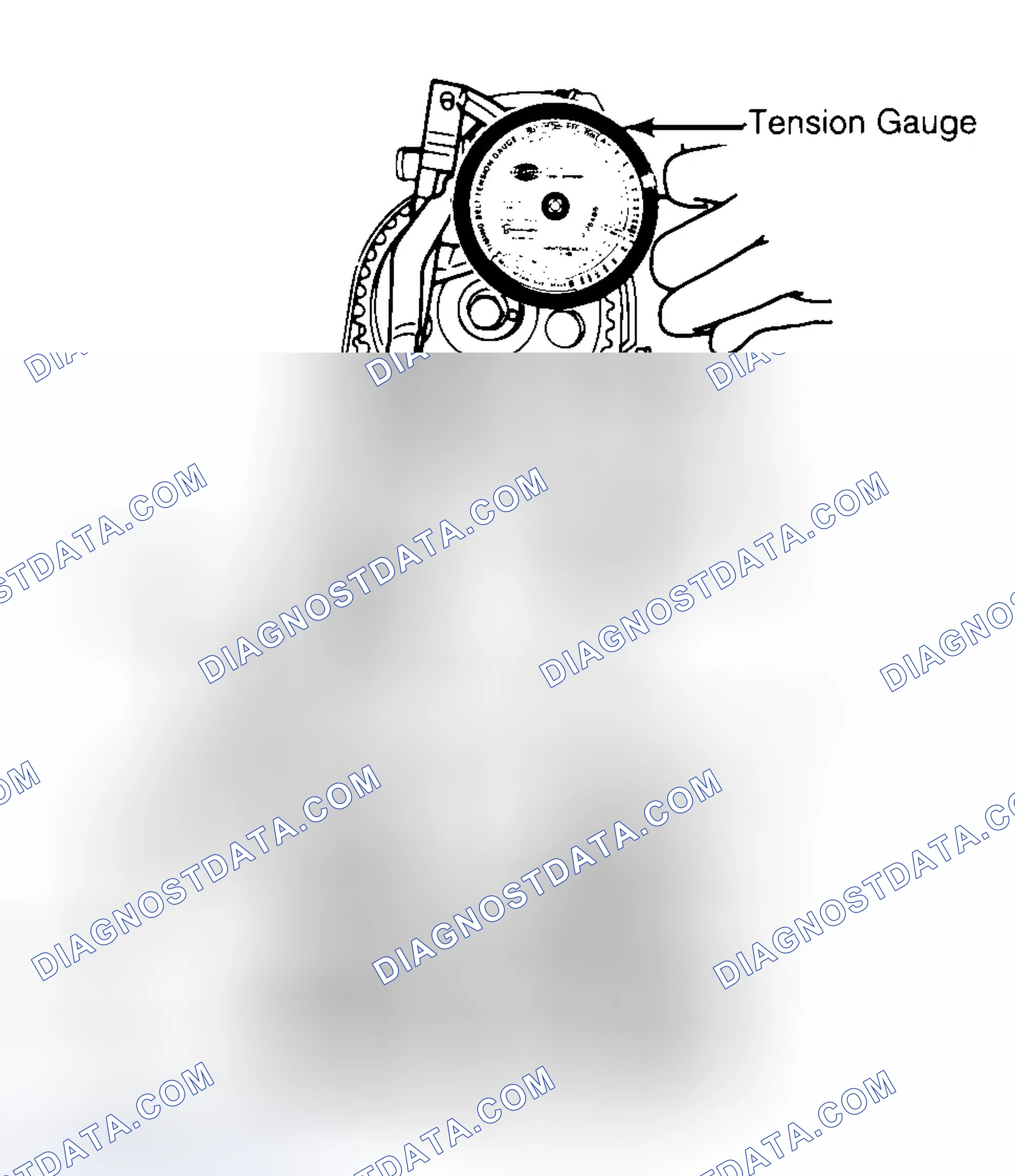 Scheme 3: Adjusting Typical Timing Belt Tension