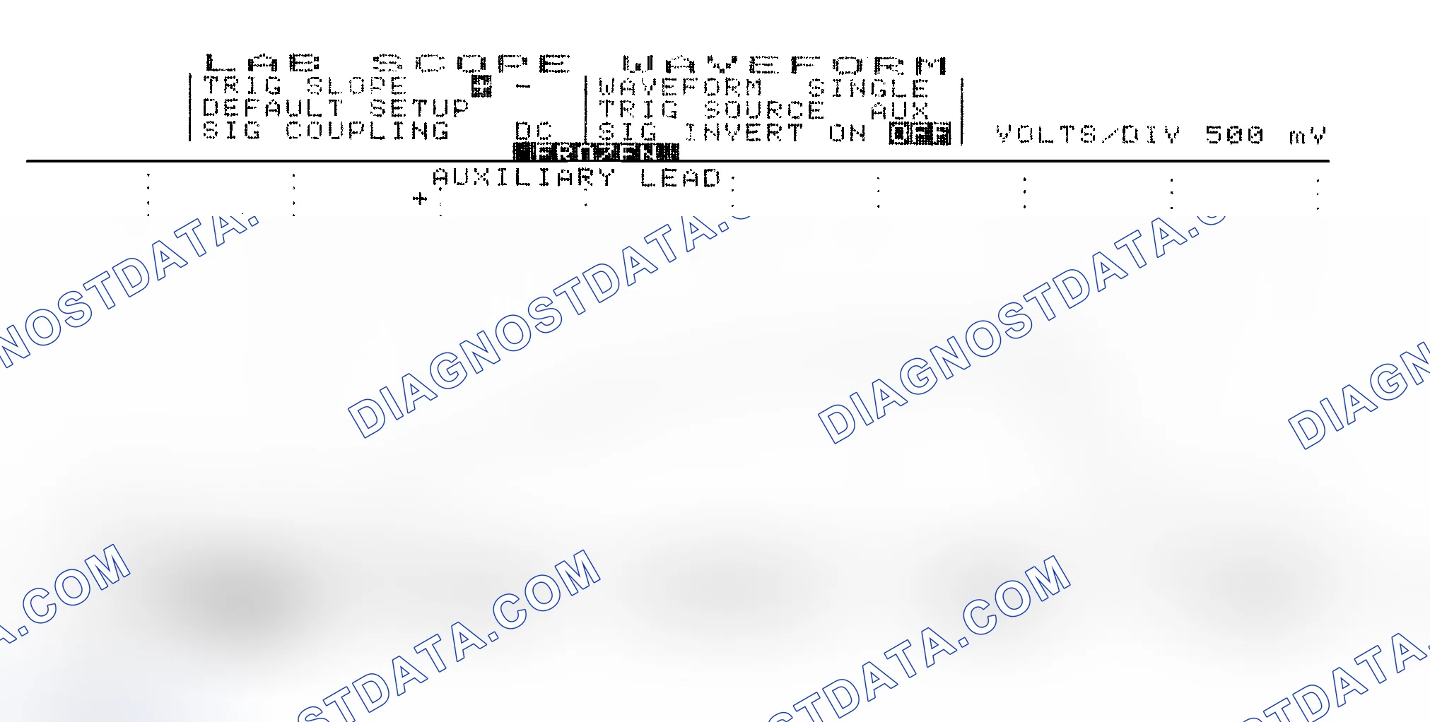 Scheme 14: Single Injector w/Excessive Current Flow - Current Pattern