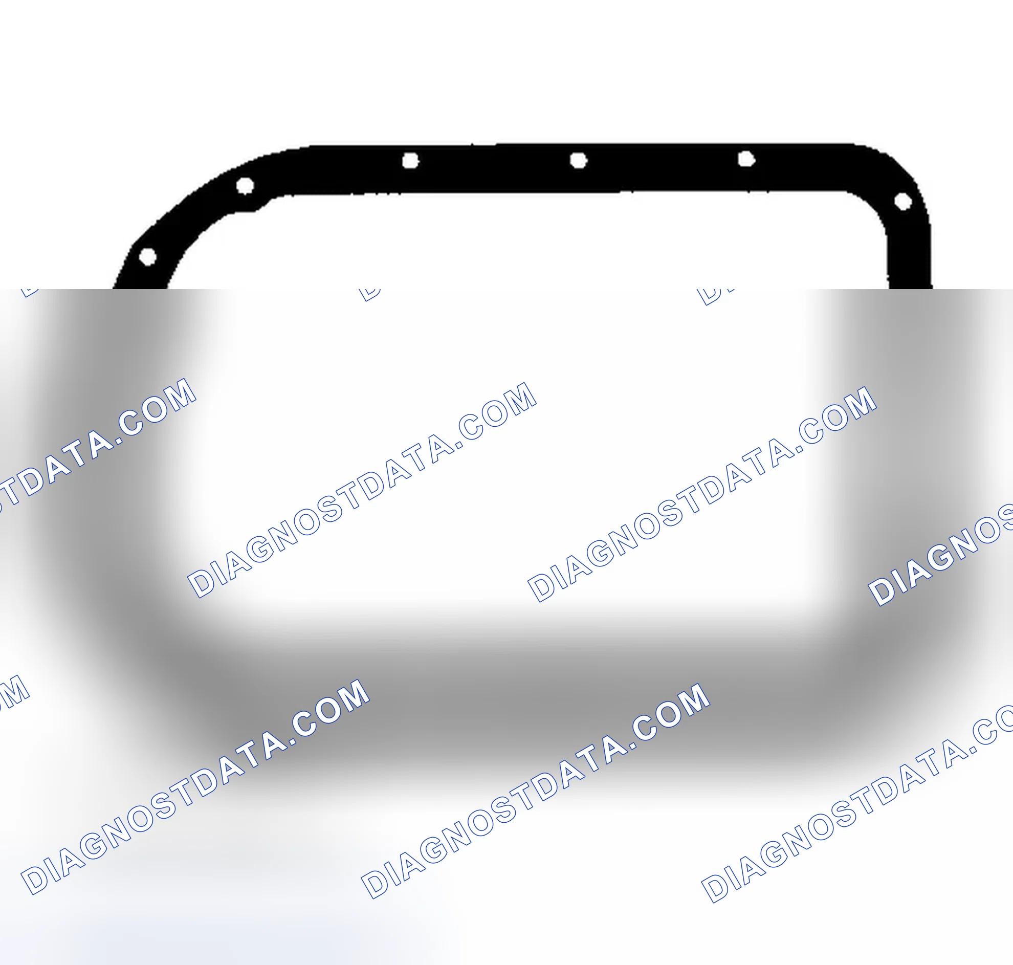 Scheme 417: Hydra-Matic 4L80-E Oil Pan Gasket ID