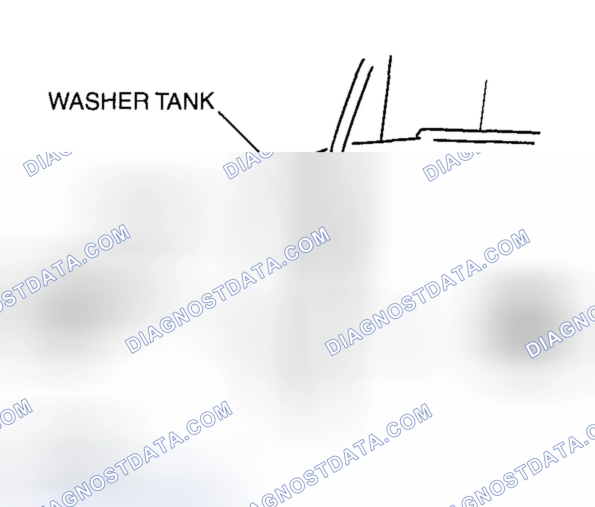 Scheme 18: Windshield Washer Hose Installation Note