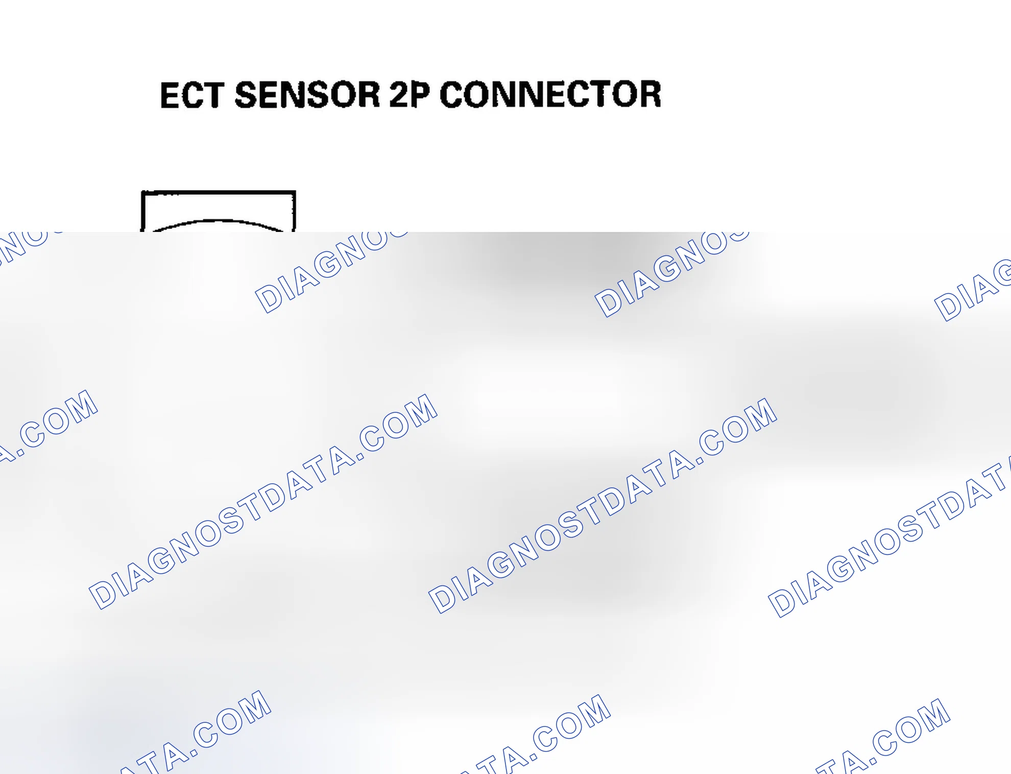 Scheme 105: DTC P0118: ECT Sensor Circuit High Voltage