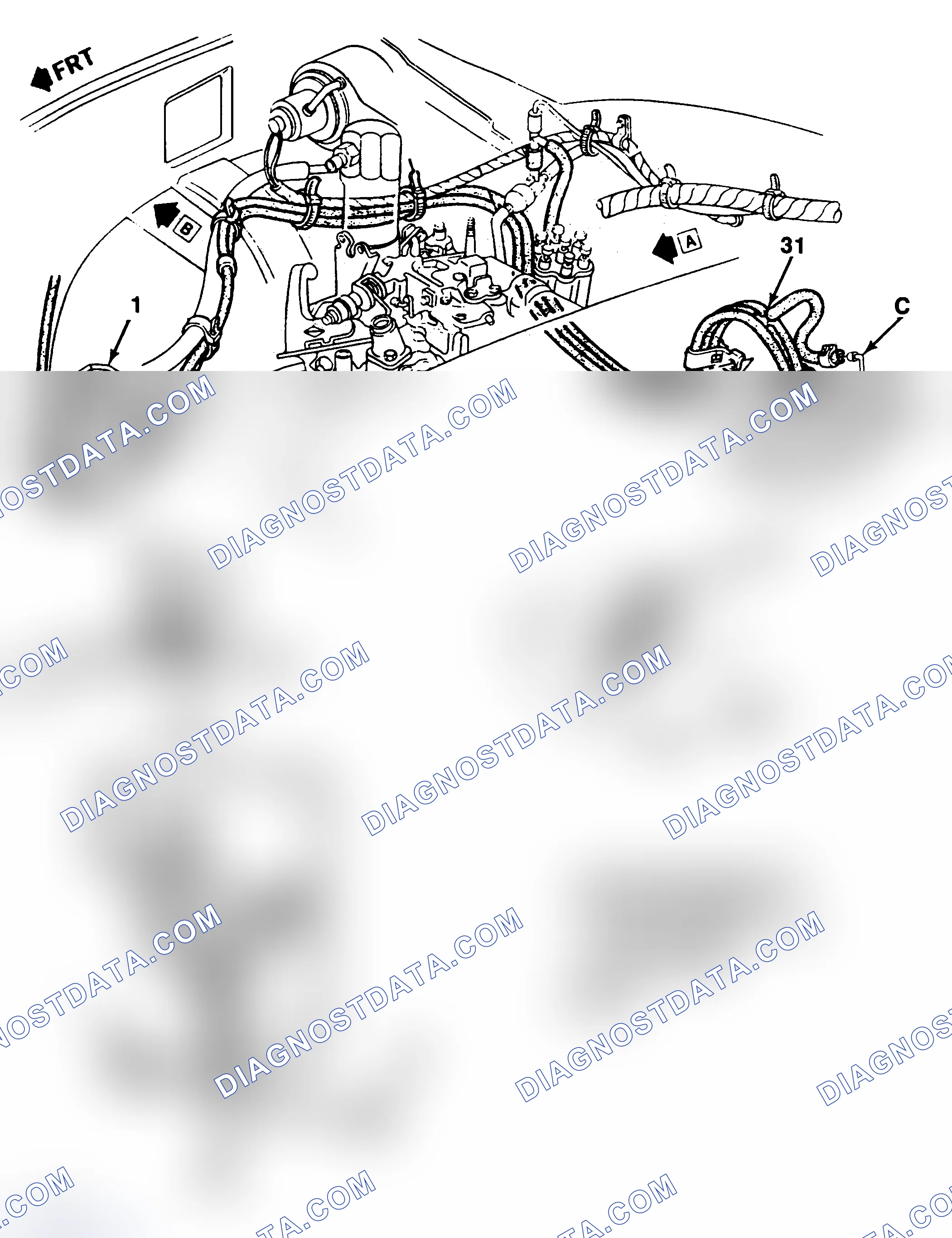Scheme 18: S10, S15, & S/T Blazer/Jimmy 4WD Transfer Case Vacuum Diagram