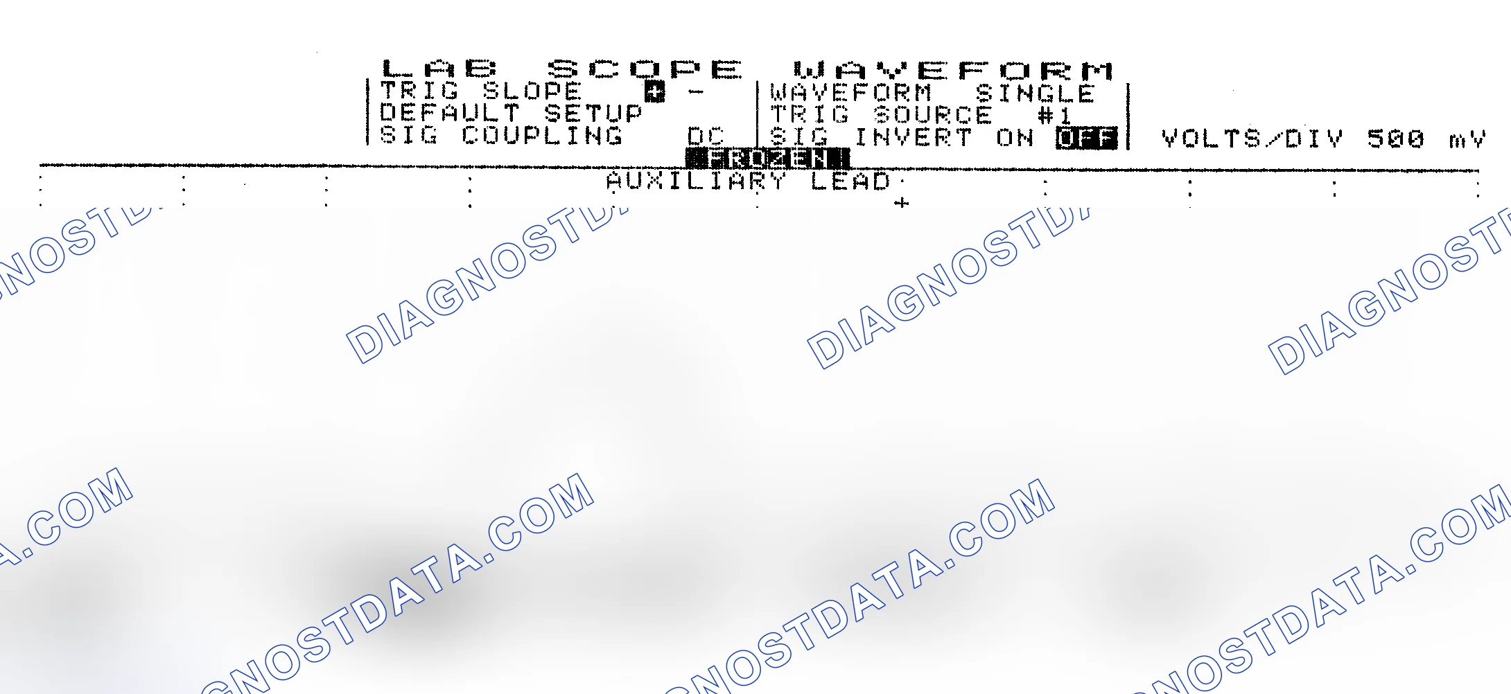 Scheme 10: Single Injector w/Excessive Current Flow - Current Pattern