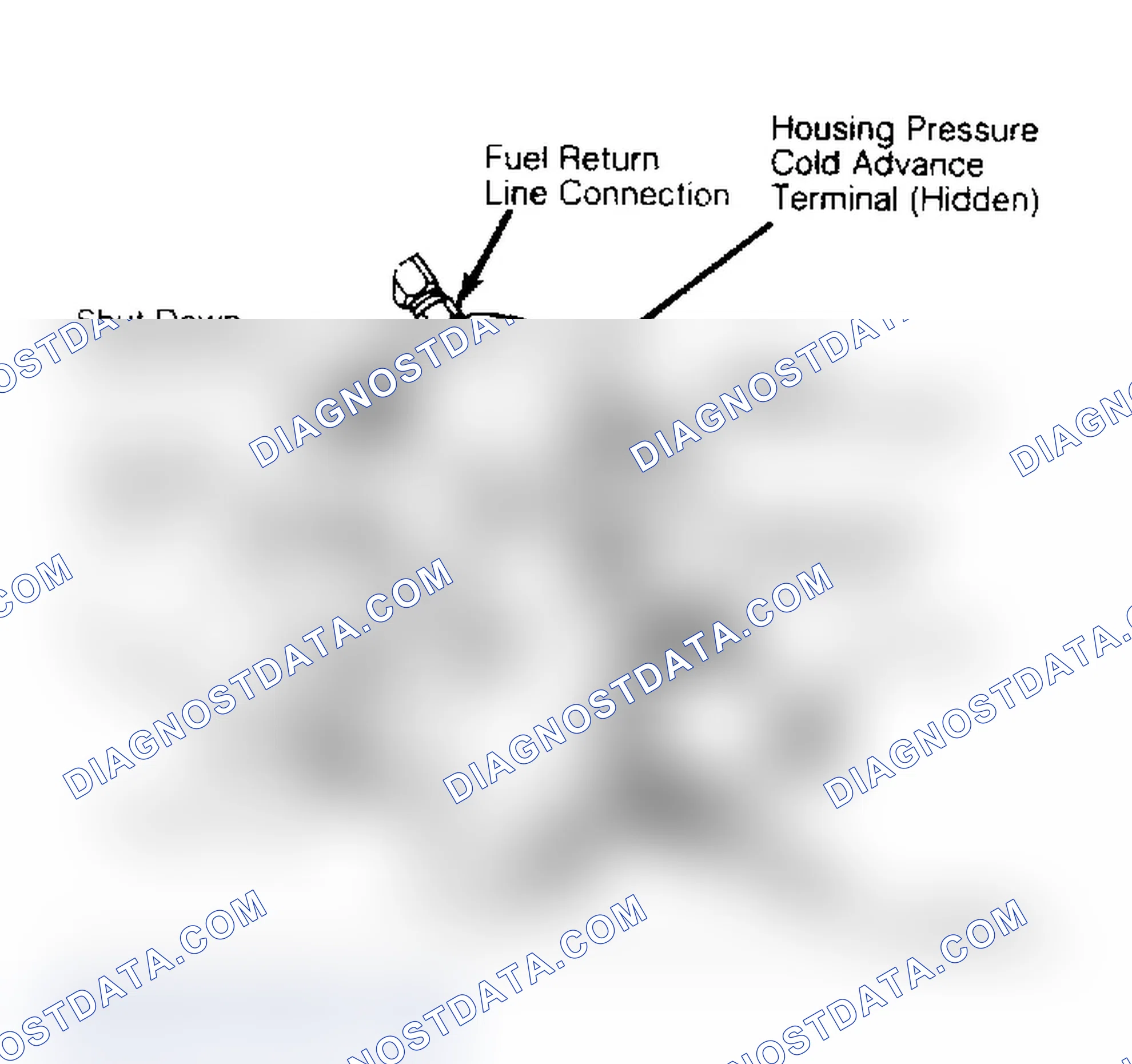 Scheme 162: DIESEL INJECTION PUMP