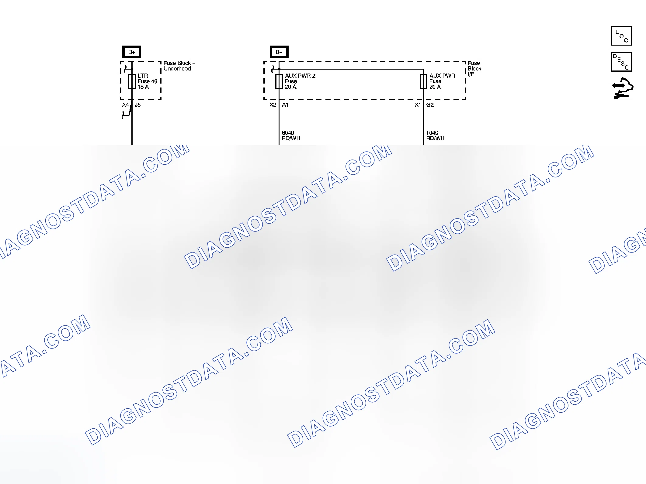 Scheme 1: Cigar Lighter/Power Outlet Schematics