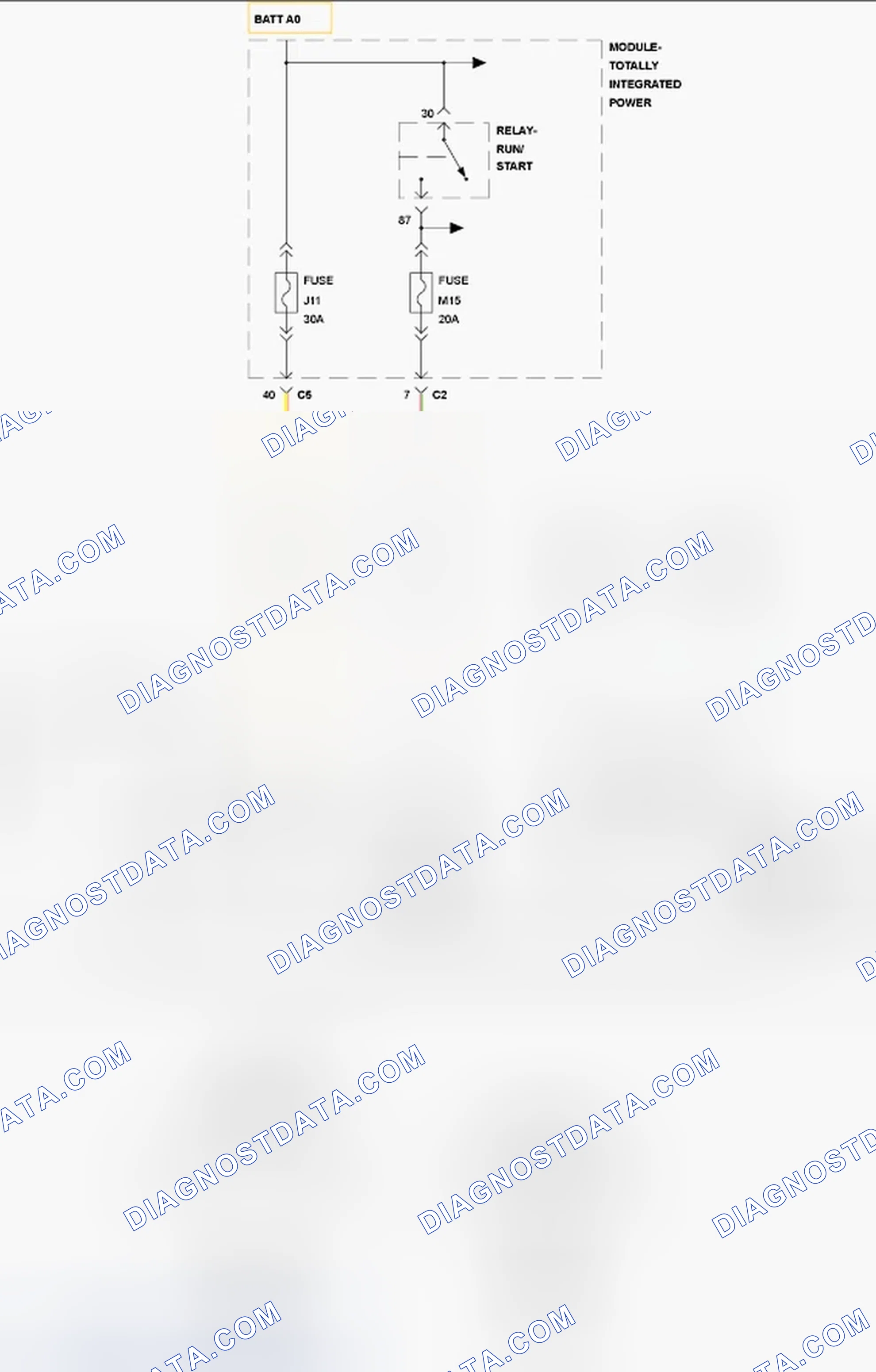 Scheme 30: NO RESPONSE FROM DTCM (DRIVETRAIN CONTROL MODULE)