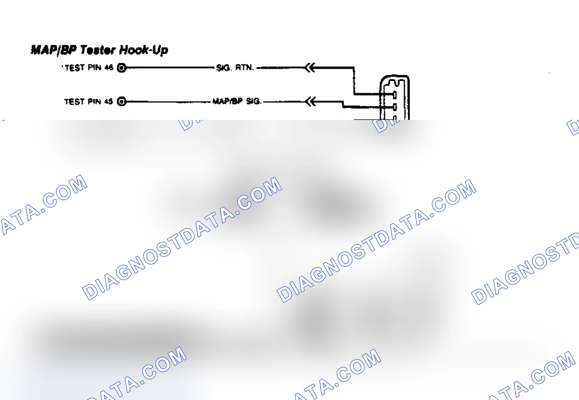 Scheme 60: TEST B6 - MAP/BP SENSOR