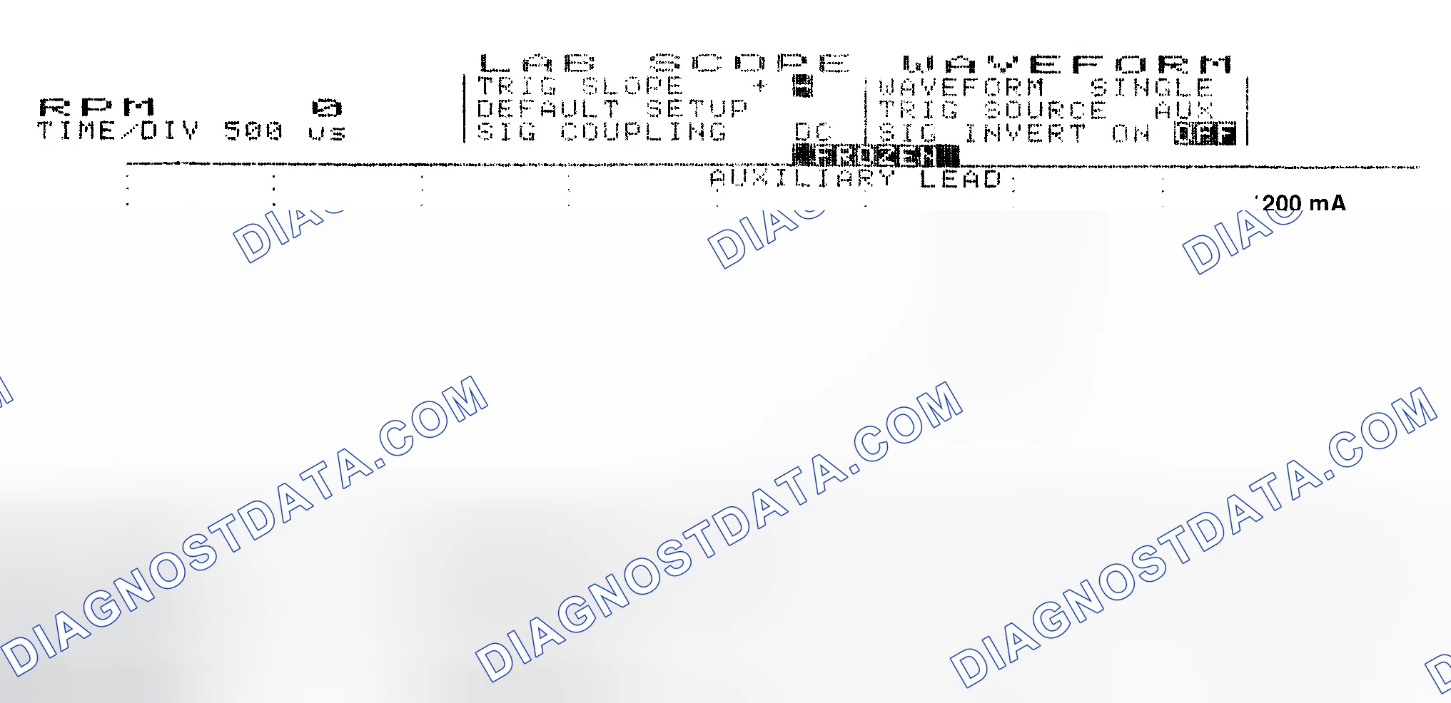 Scheme 17: Single Injector w/Normal Current Flow - Current Pattern