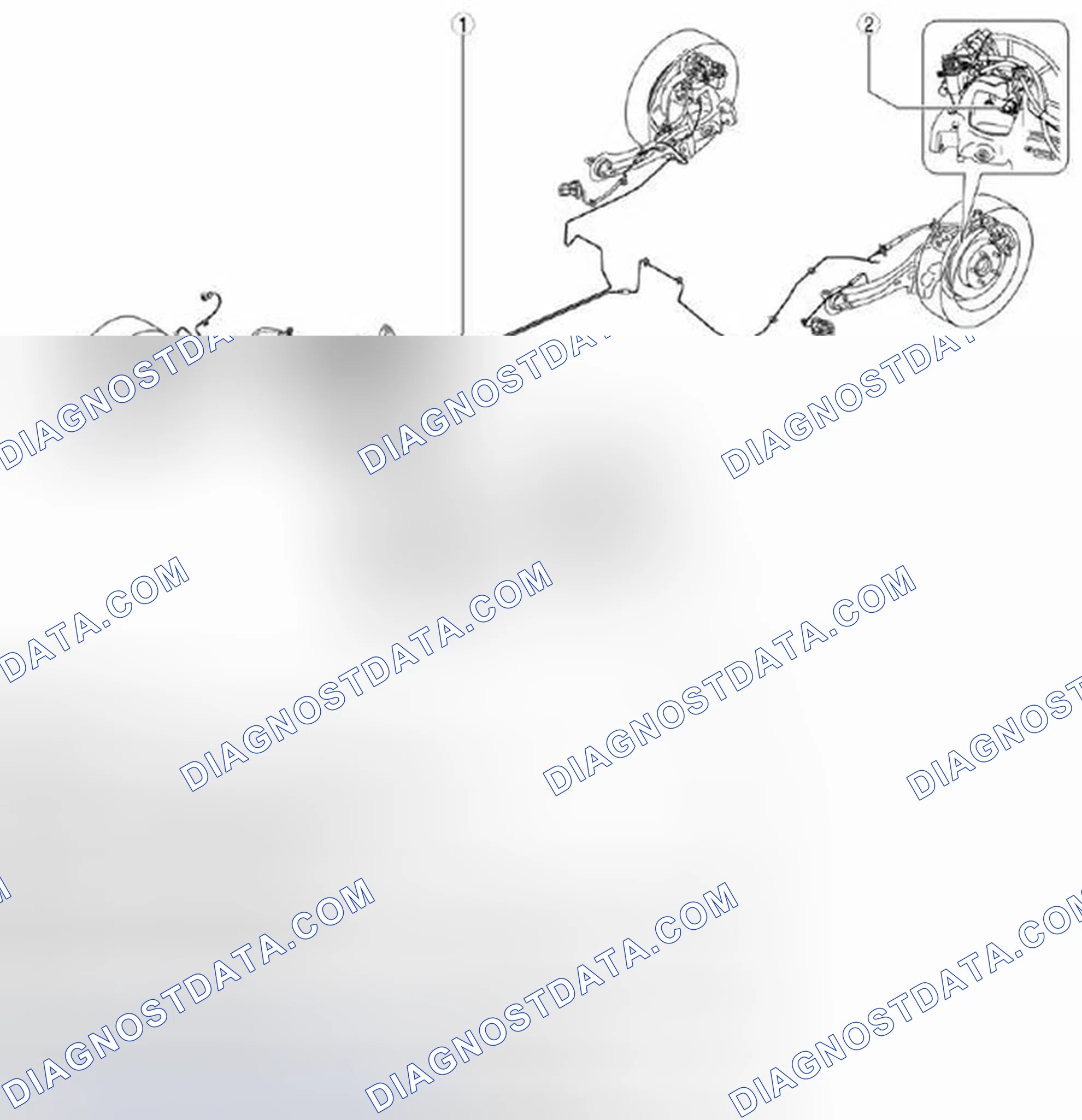 Scheme 24: Identifying ABS HU/CM And Rear/Front ABS Wheel-Speed Sensors