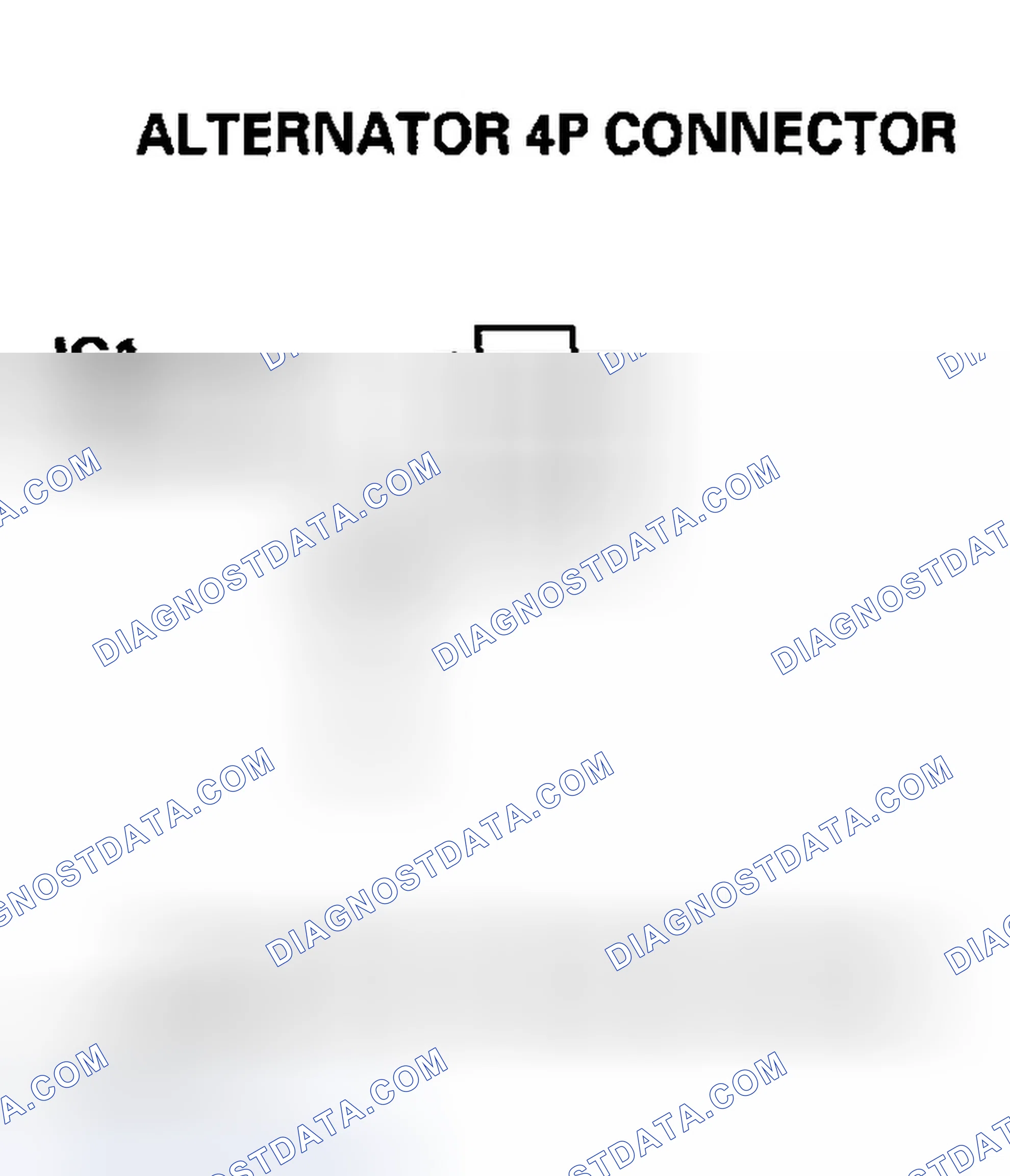 Scheme 486: DTC P16BC: Alternator FR Terminal Circuit/IGP Circuit Low Voltage (2005-2007 models)