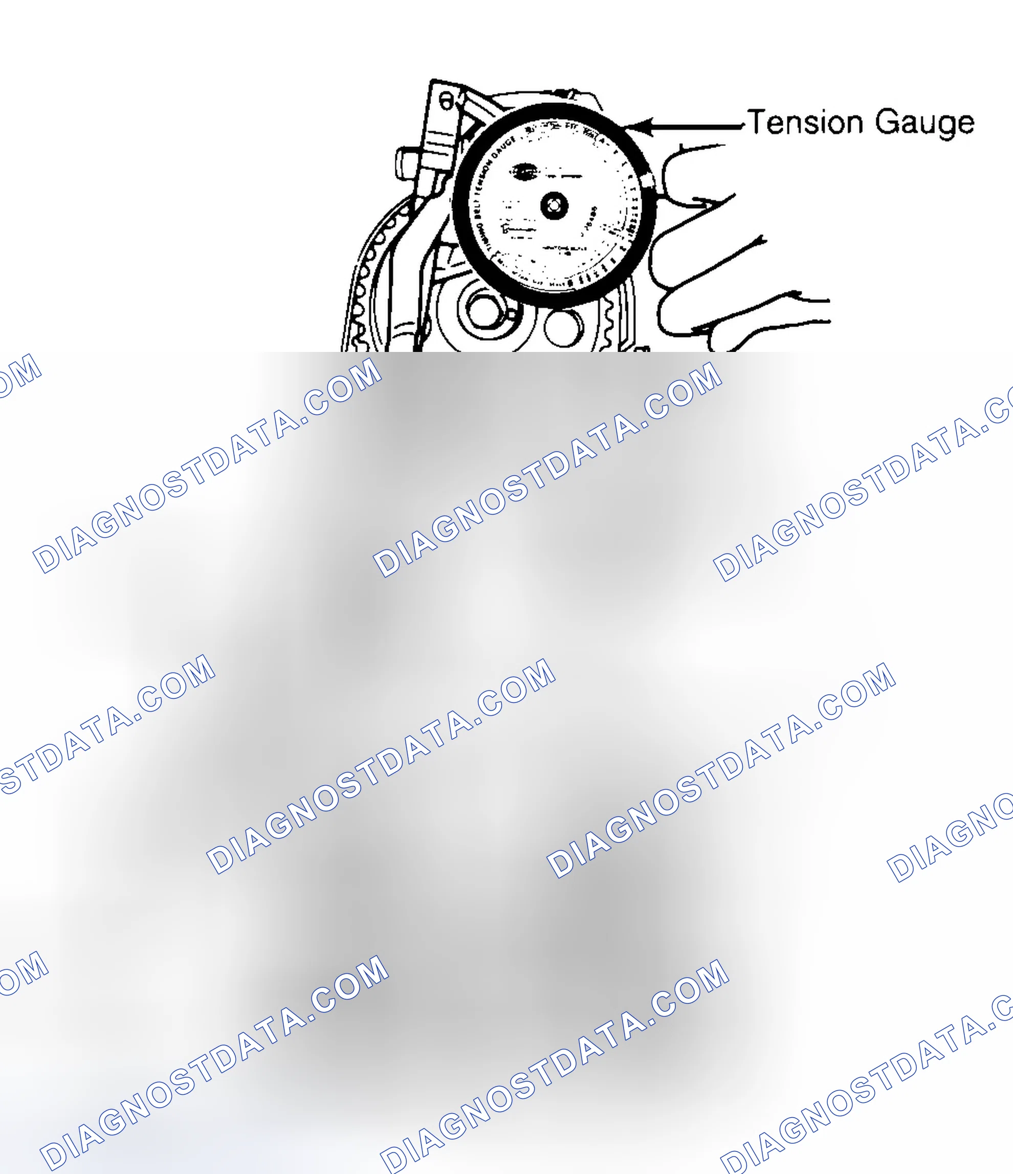 Scheme 3: Adjusting Typical Timing Belt Tension