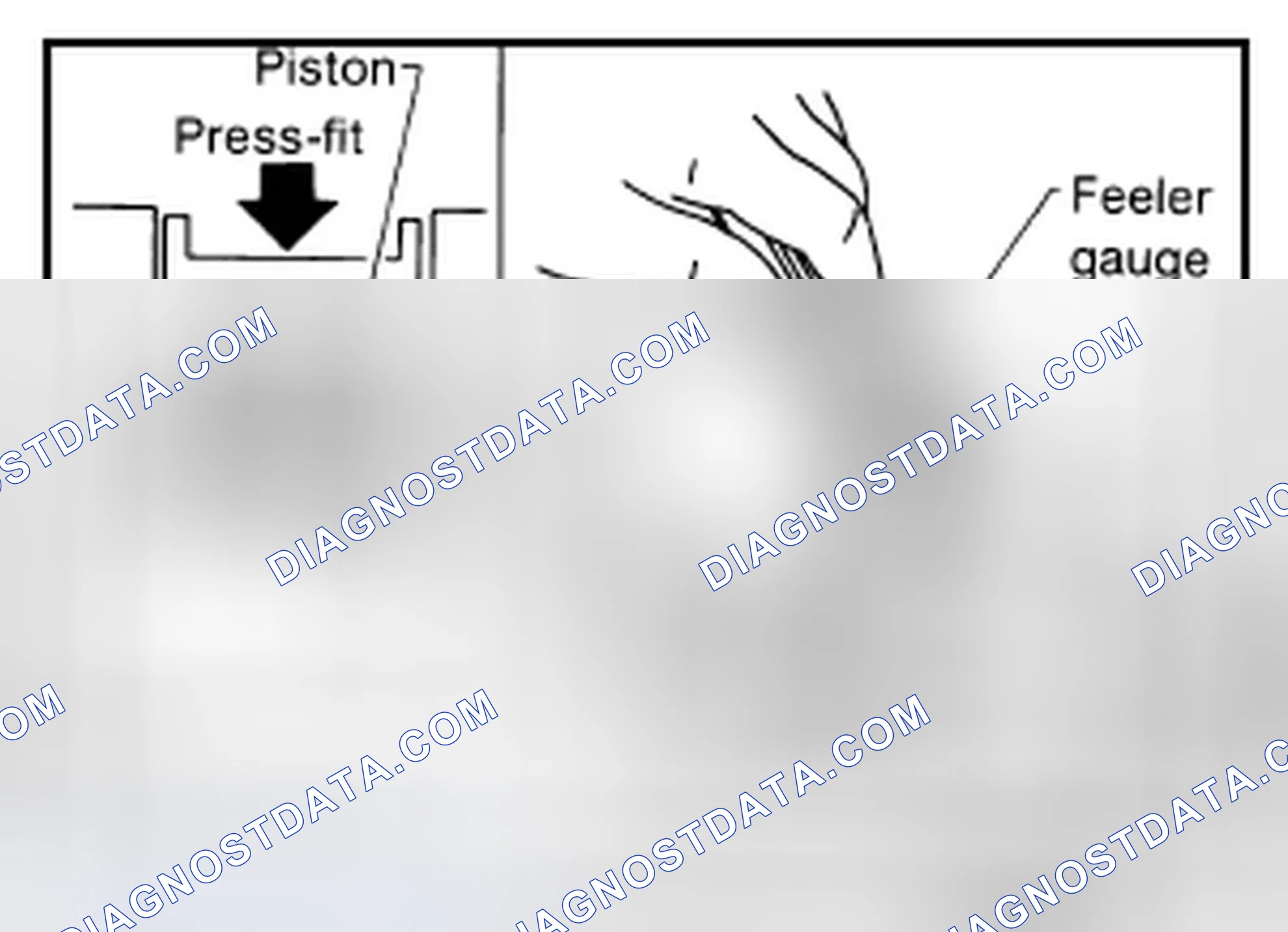 Scheme 720: PISTON RING END GAP