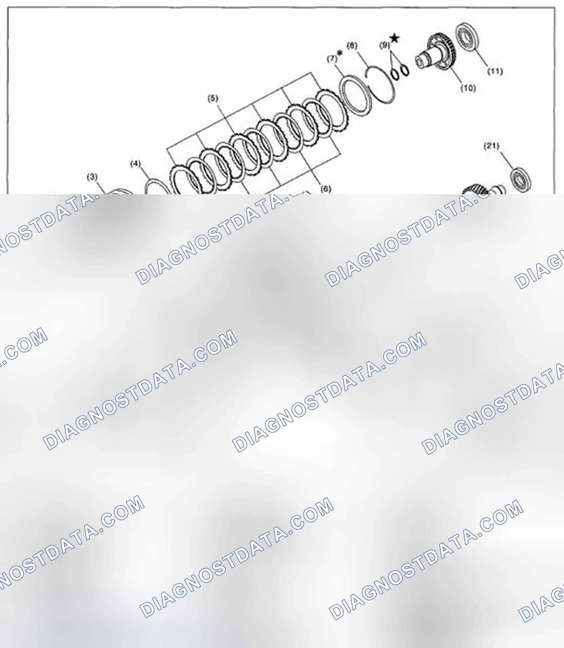 Scheme 562: FRONT REDUCTION DRIVE GEAR AND FRONT REDUCTION DRIVEN GEAR