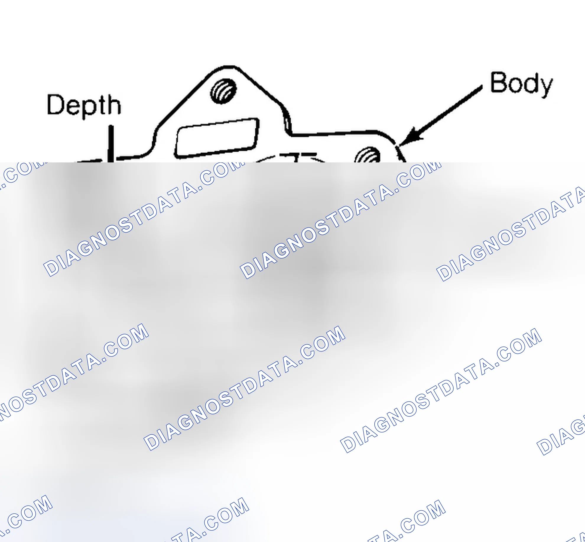 Scheme 35: Measuring Oil Pump Gear Cavity