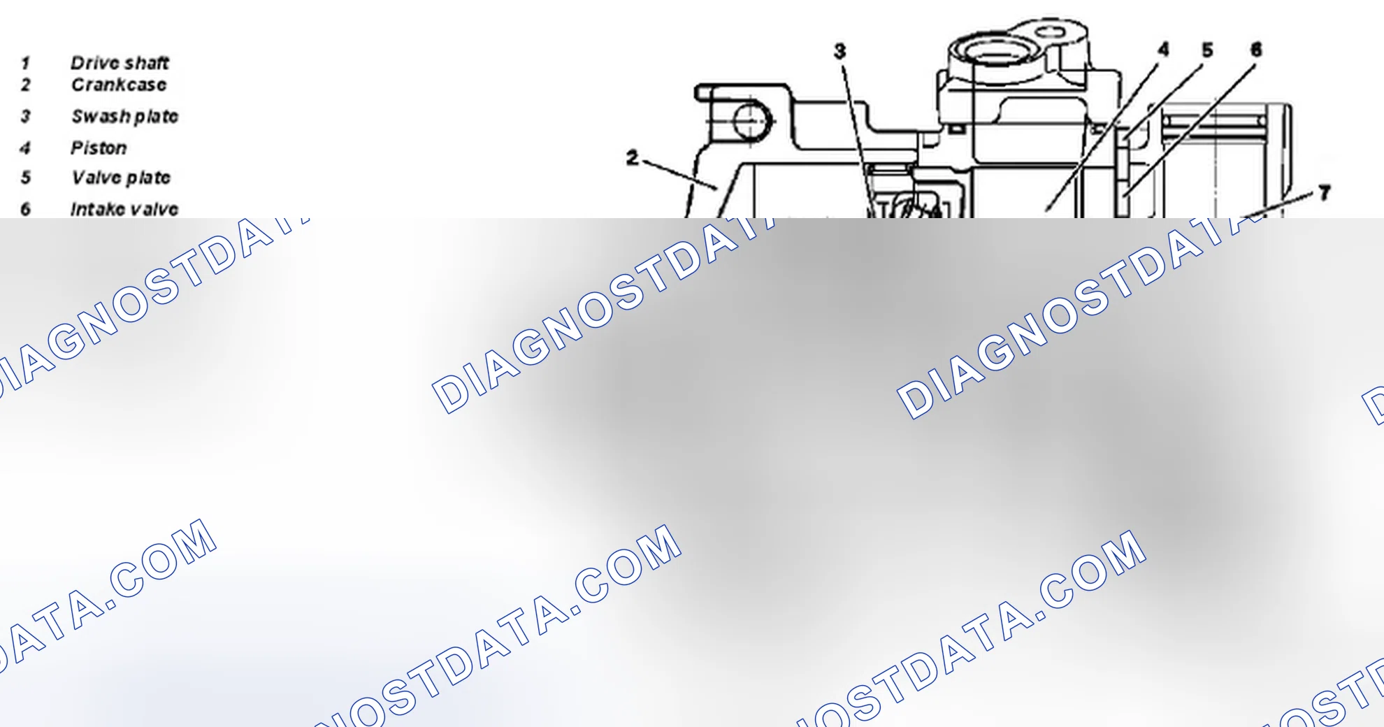 Scheme 143: A/C compressor, location/purpose/design/function - GF83.55-P-2100A