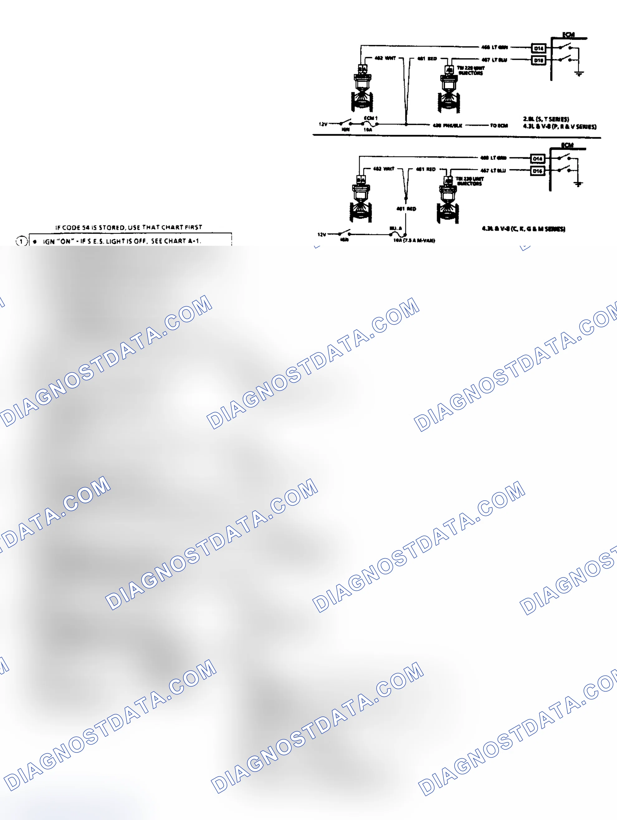 Scheme 32: Chart A3 Cranks, But Will Not Run (All Except 2.5L)