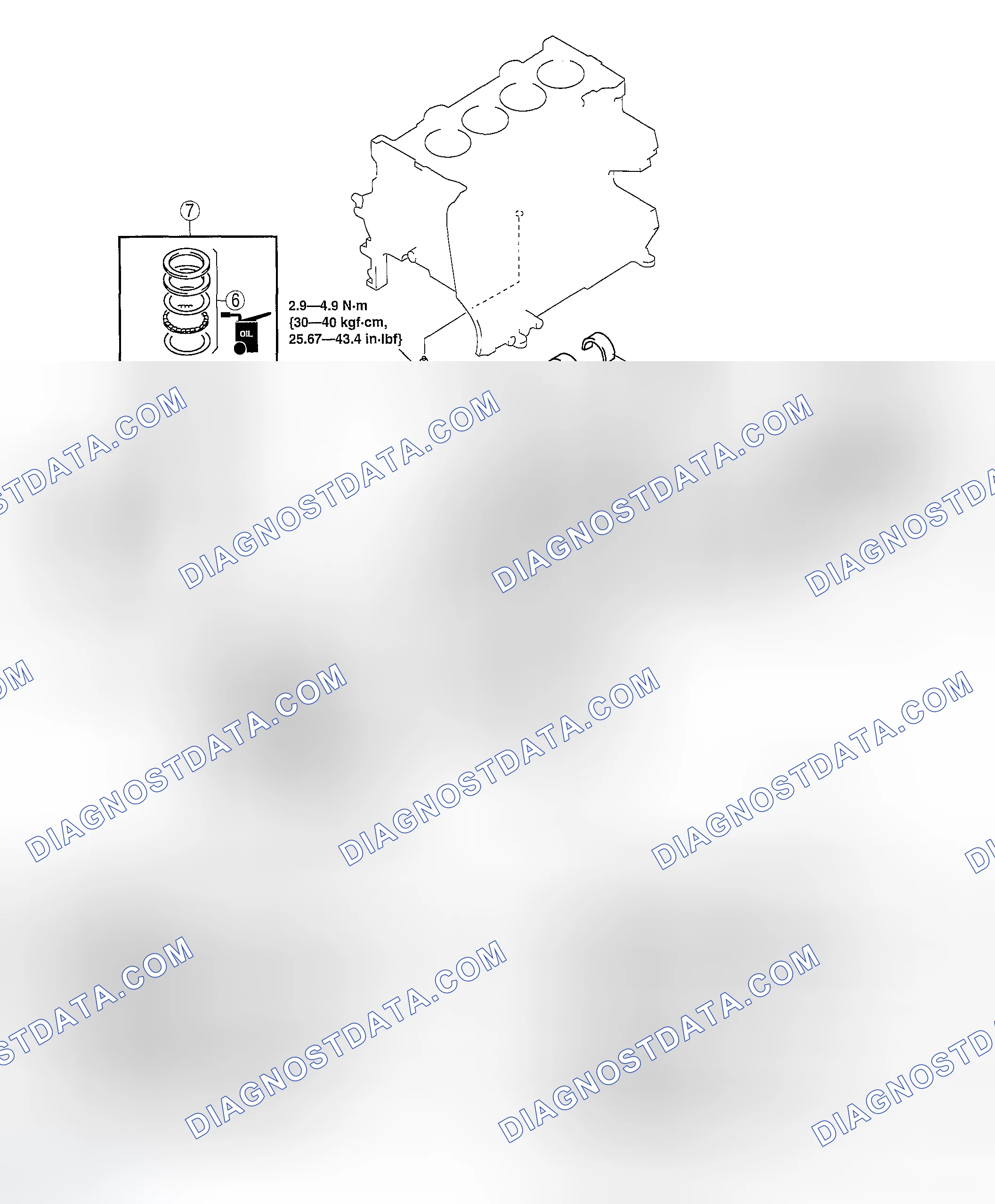 Scheme 48: CYLINDER BLOCK (I) ASSEMBLY
