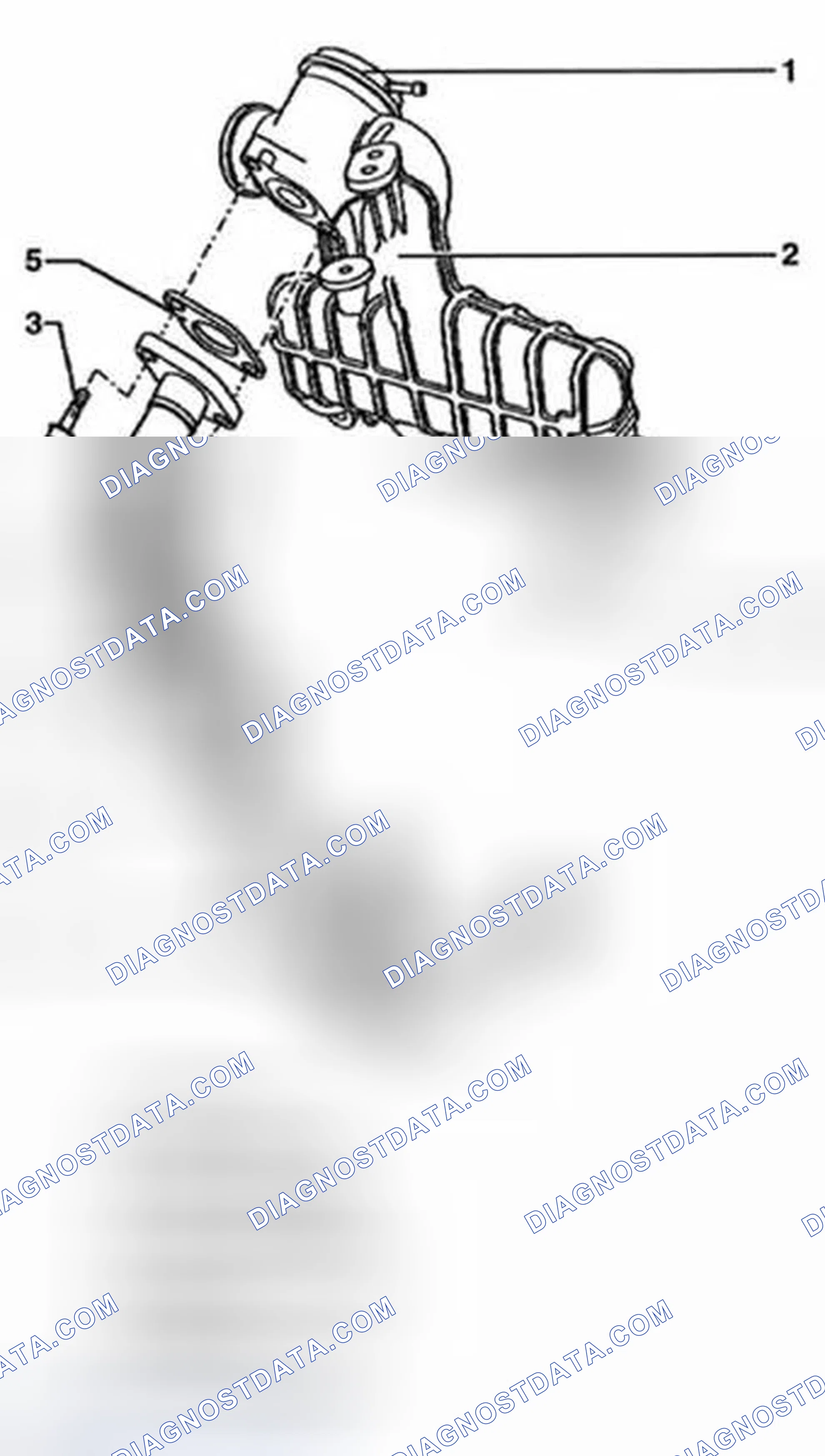 Scheme 35: EGR System Components (Engine Code 1Z)