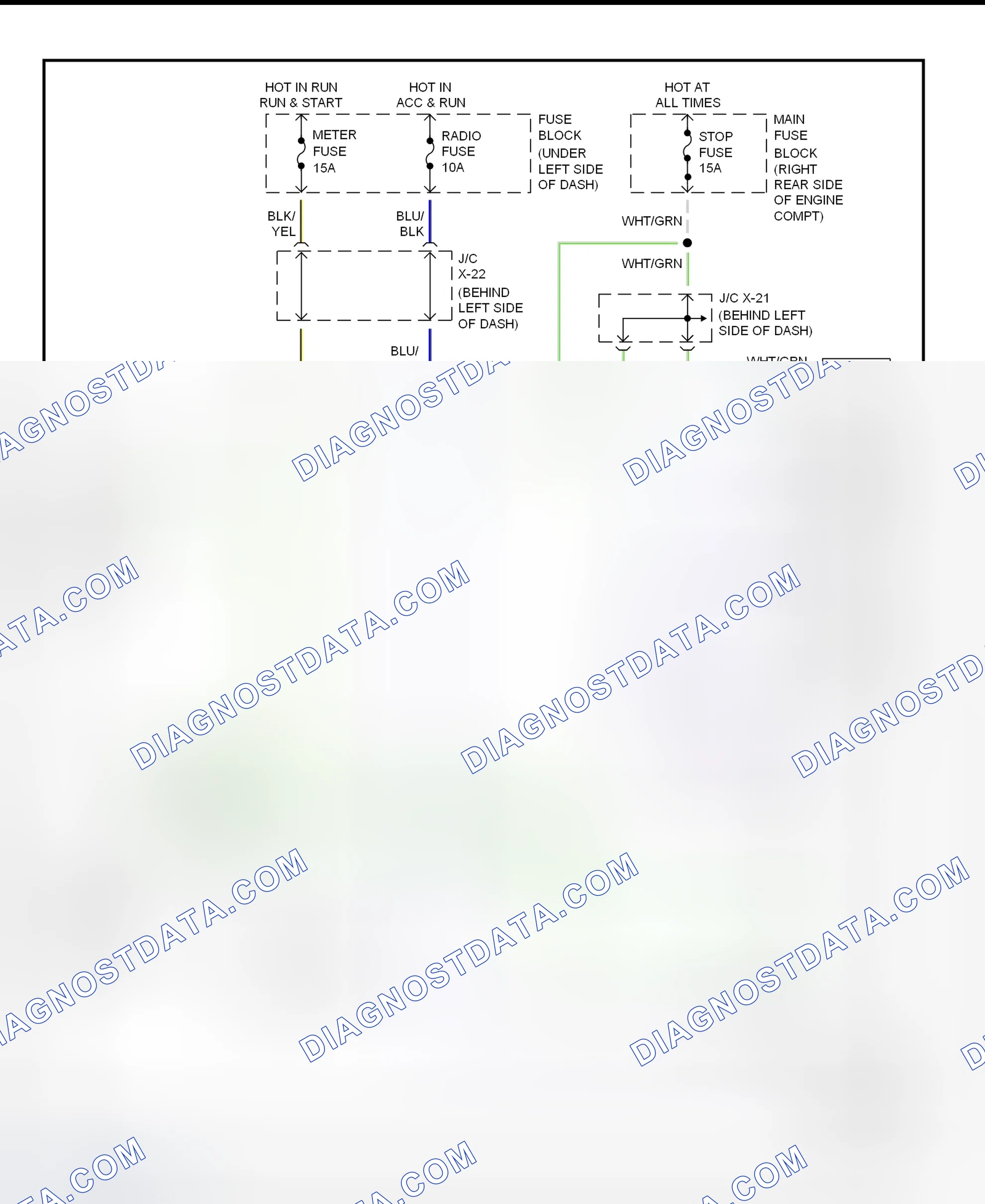 Scheme 84: Shift Interlock System Wiring Diagram (Miata)