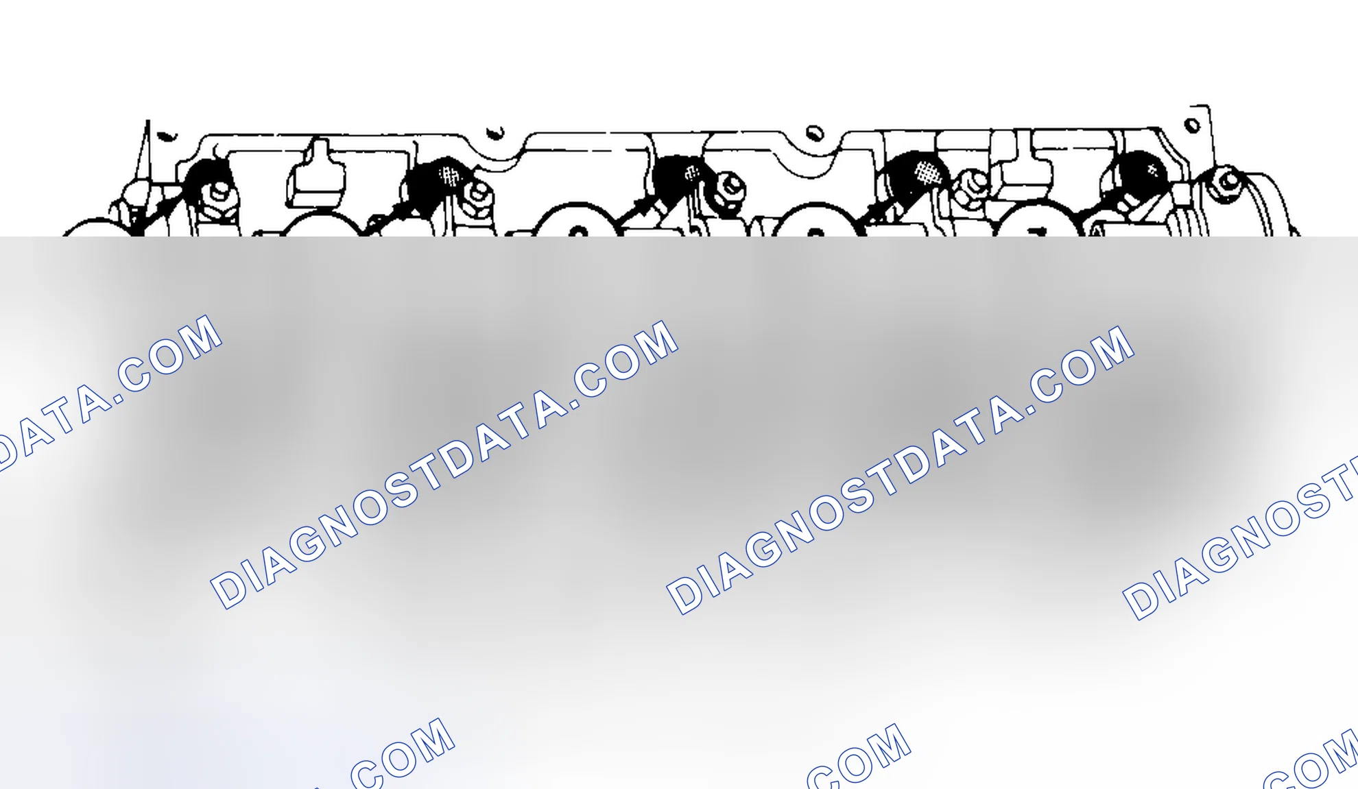 Scheme 7: Typical Cylinder Head Tightening or Loosening Sequence