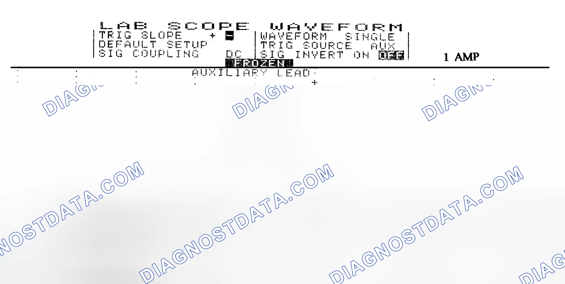 Scheme 20: Single Injector w/Normal Current Flow - Current Pattern