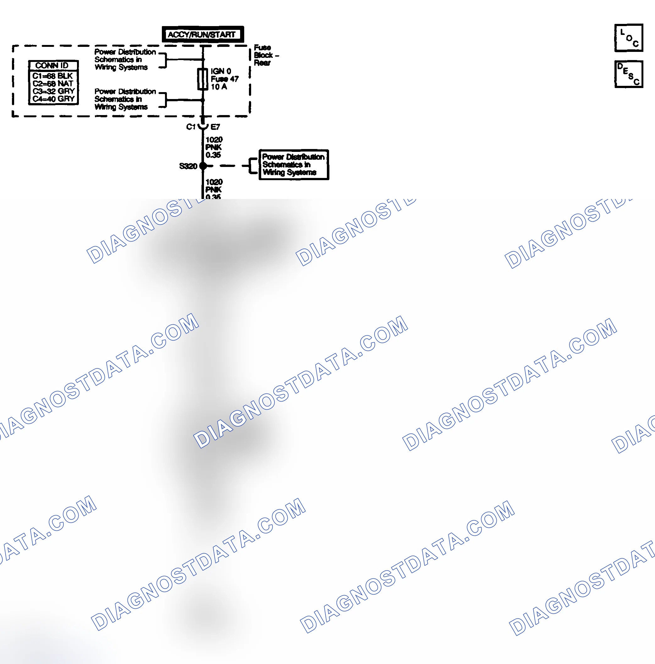 Scheme 1: Column/Ignition Lock Schematics