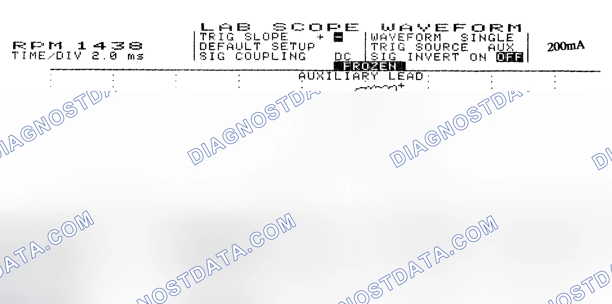 Scheme 15: Single Injector w/Normal Current Flow - Current Pattern
