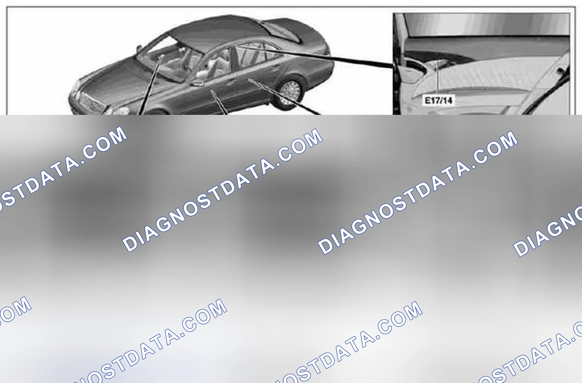 Scheme 2: Inside door handle illumination, location/task - GF82.20-P-4012T