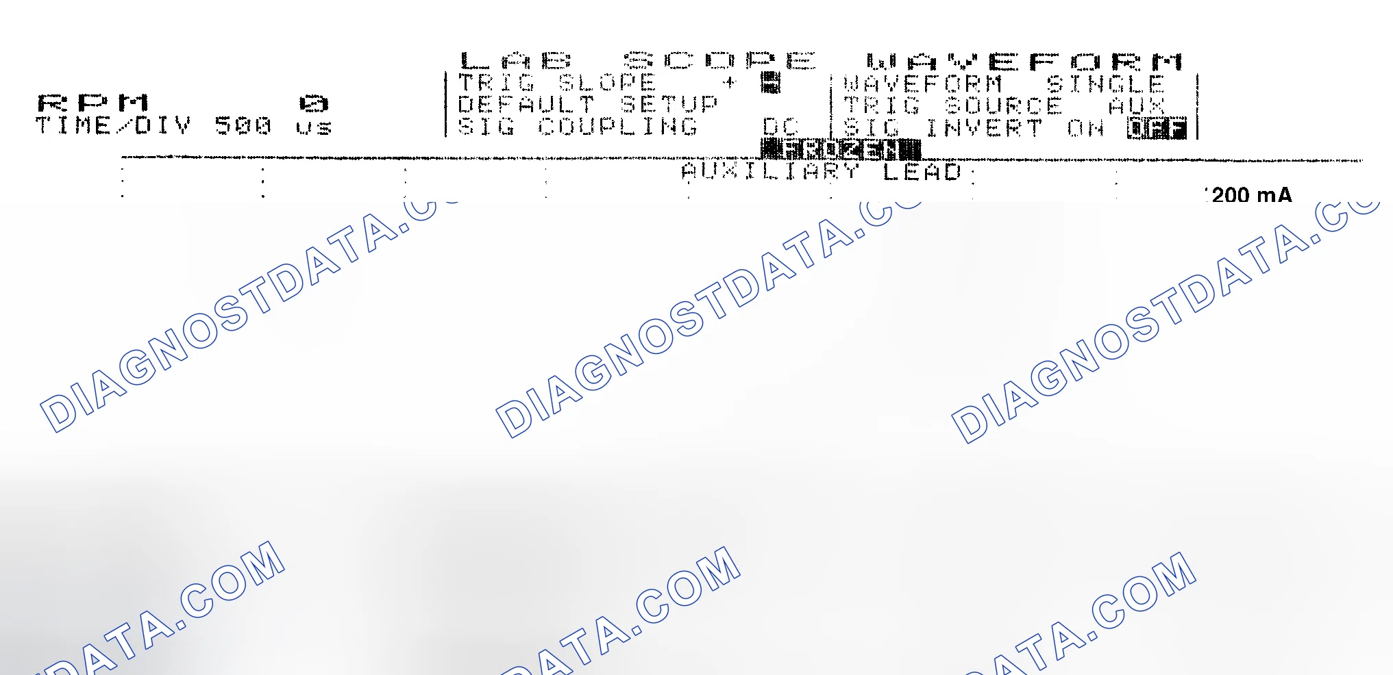 Scheme 17: Single Injector w/Normal Current Flow - Current Pattern