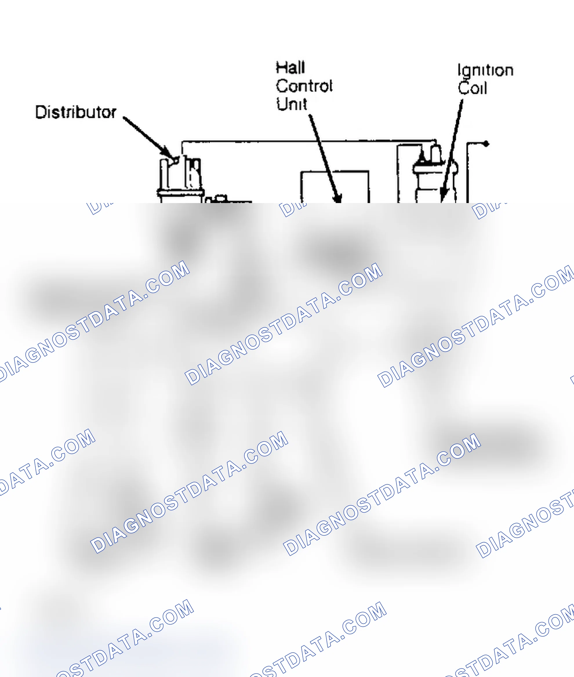 Scheme 1: Audi 4000S Electronic Ignition System Wiring Diagram