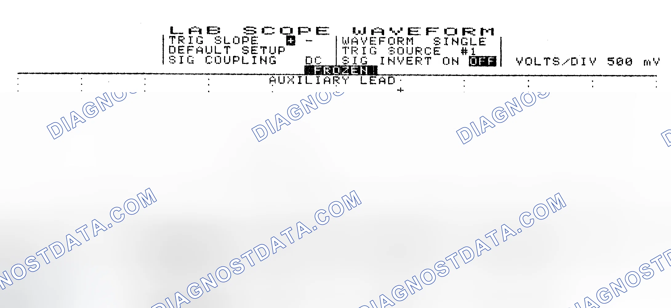 Scheme 10: Single Injector w/Excessive Current Flow - Current Pattern