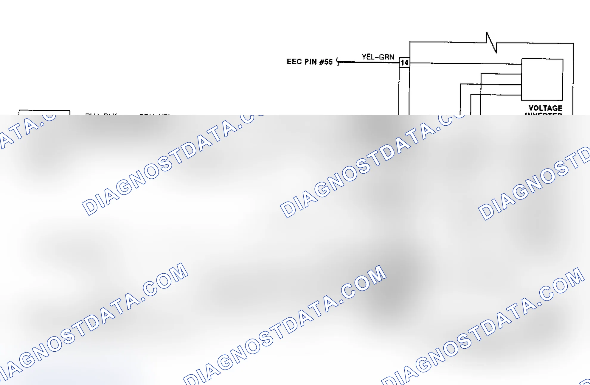 Scheme 8: Electric Cooling Fan Wiring Diagram (Probe 3.0L)