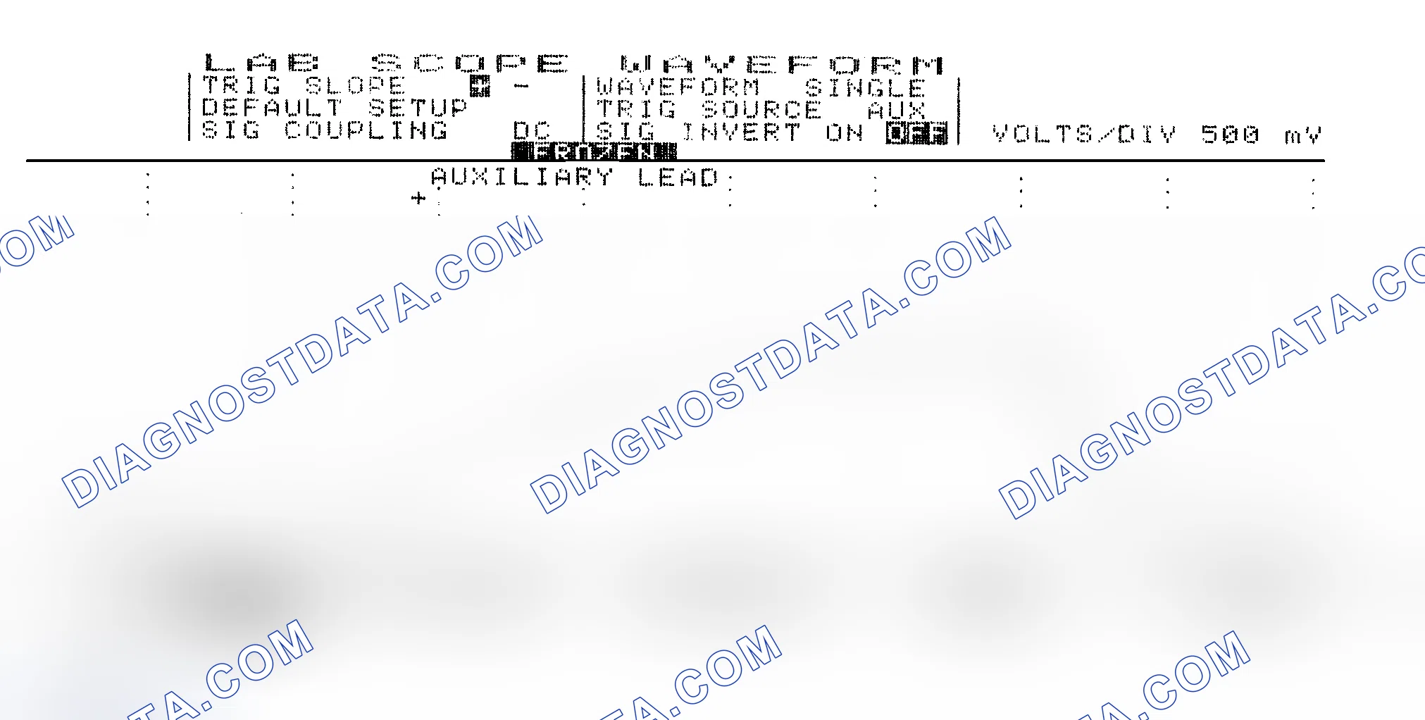 Scheme 14: Single Injector w/Excessive Current Flow - Current Pattern