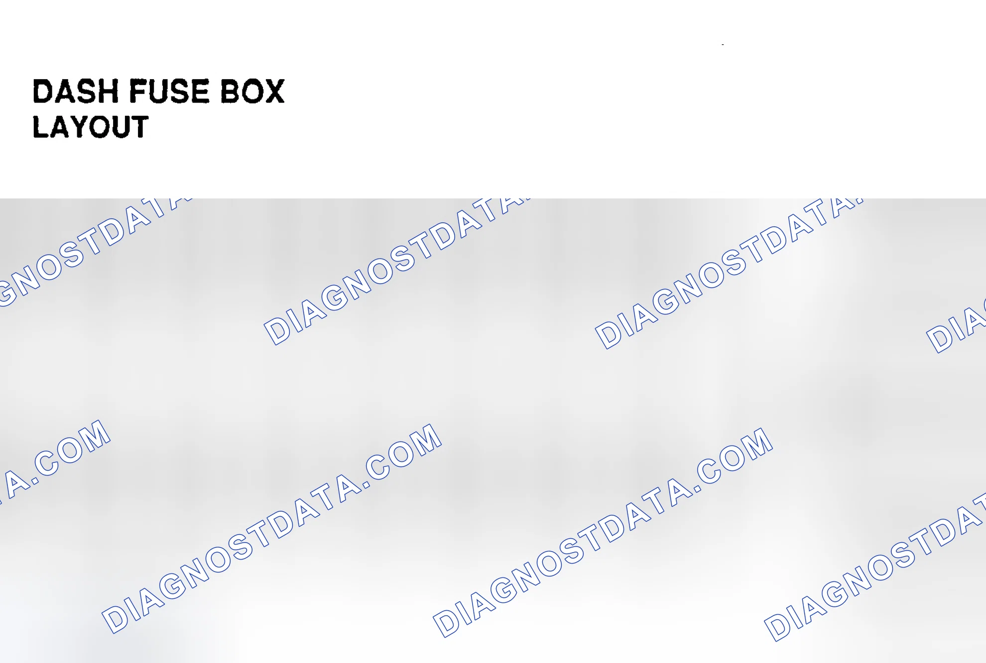 Scheme 3: UNDERDASH FUSE PANEL IDENTIFICATION