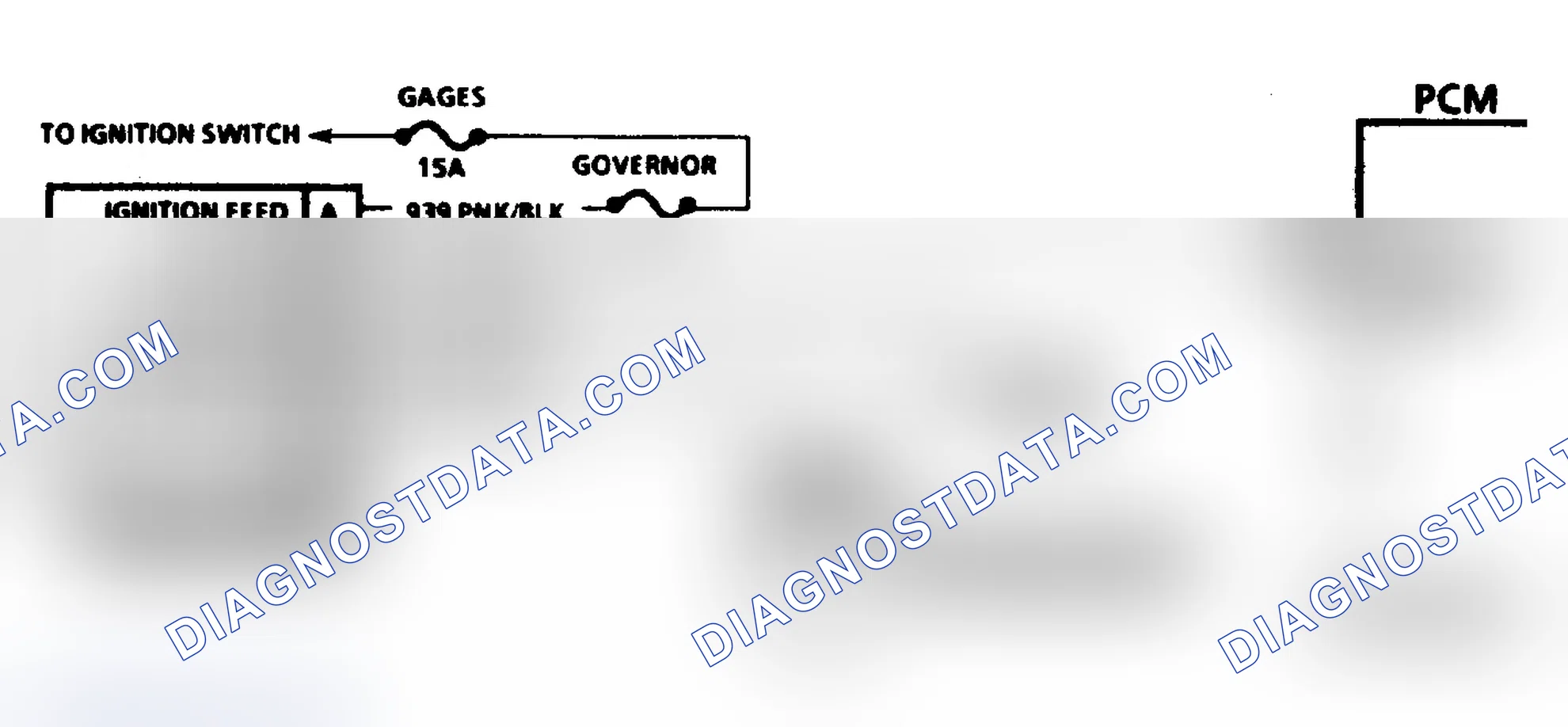 Scheme 20: Code 31 Schematic (5.7L "G" Series) Engine Speed Governor