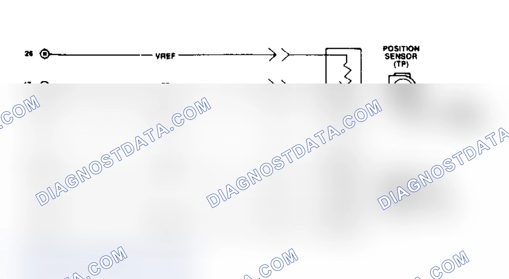 Scheme 51: Throttle Position Sensor (TPS) Circuit